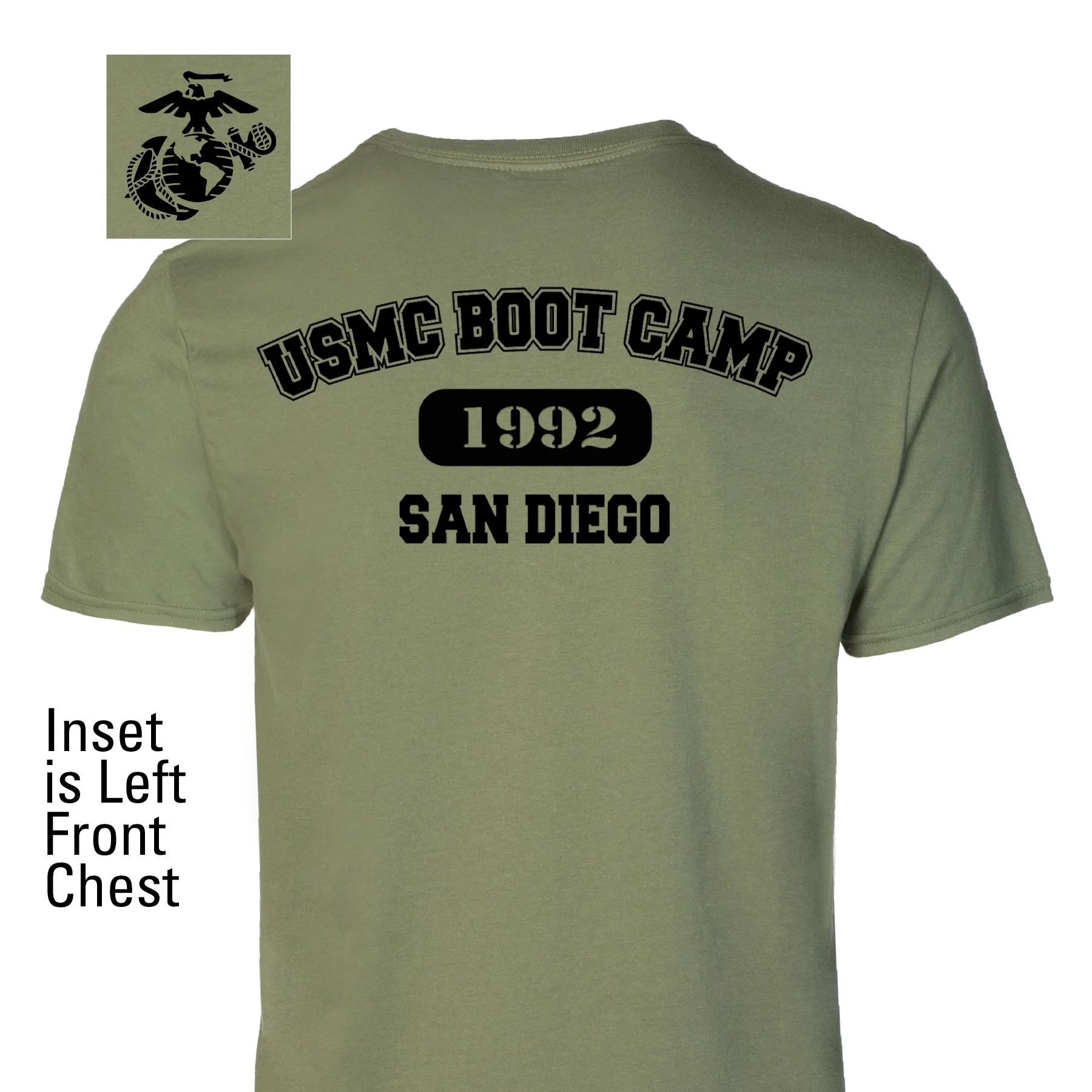 USMC Boot Camp T-Shirt- Back Design - Image 4
