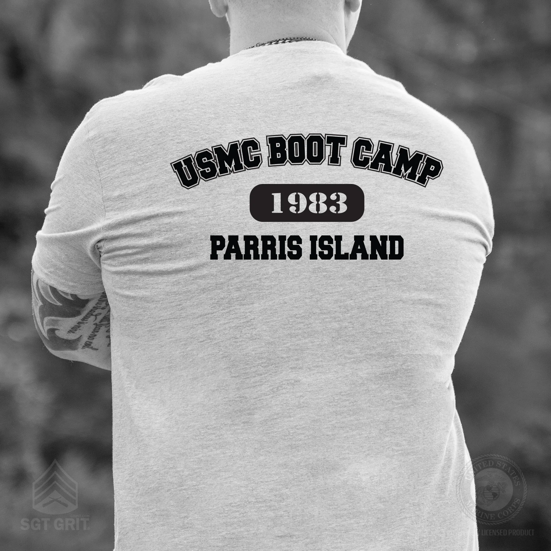USMC Boot Camp T-Shirt- Back Design - Image 6