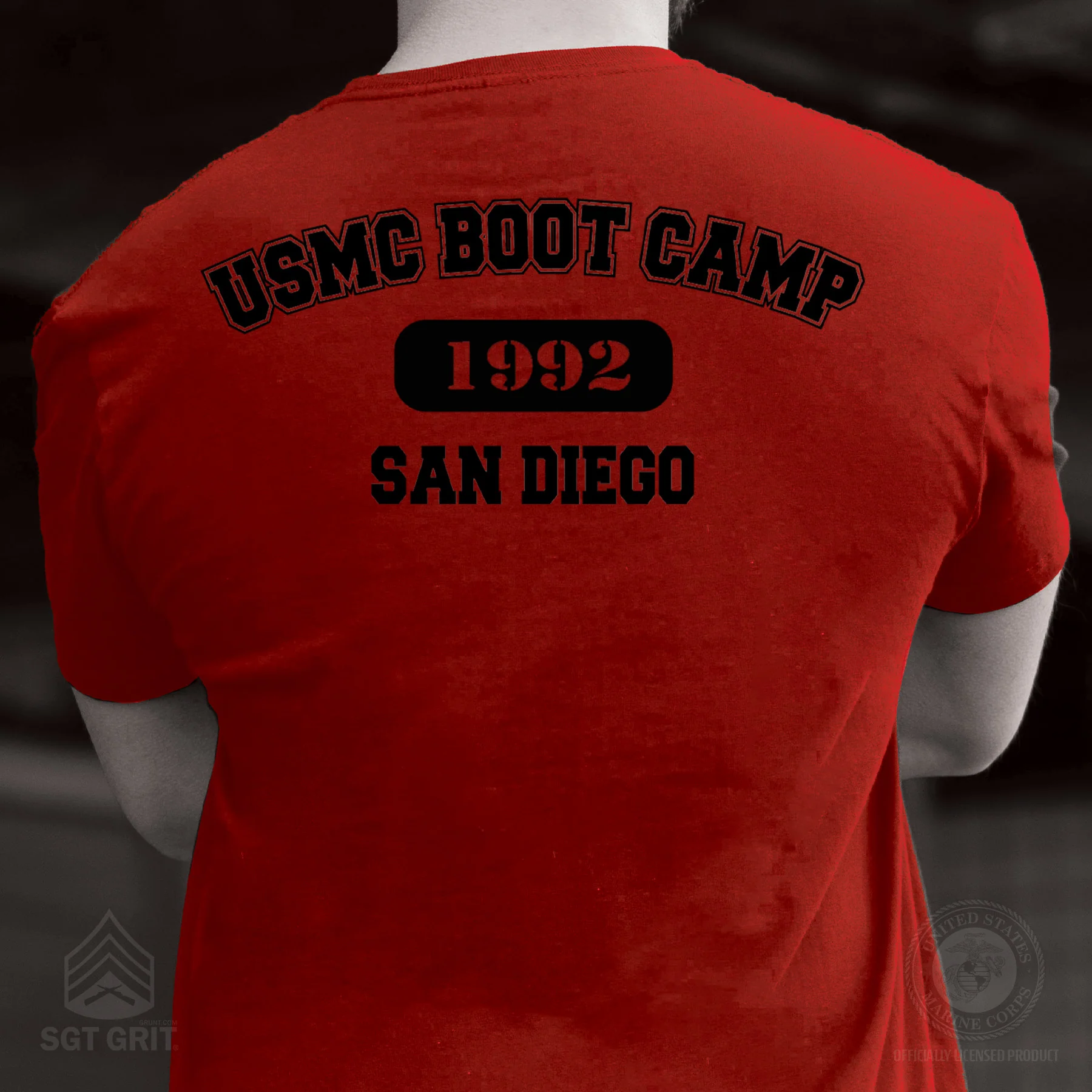 USMC Boot Camp T-Shirt- Back Design - Image 9
