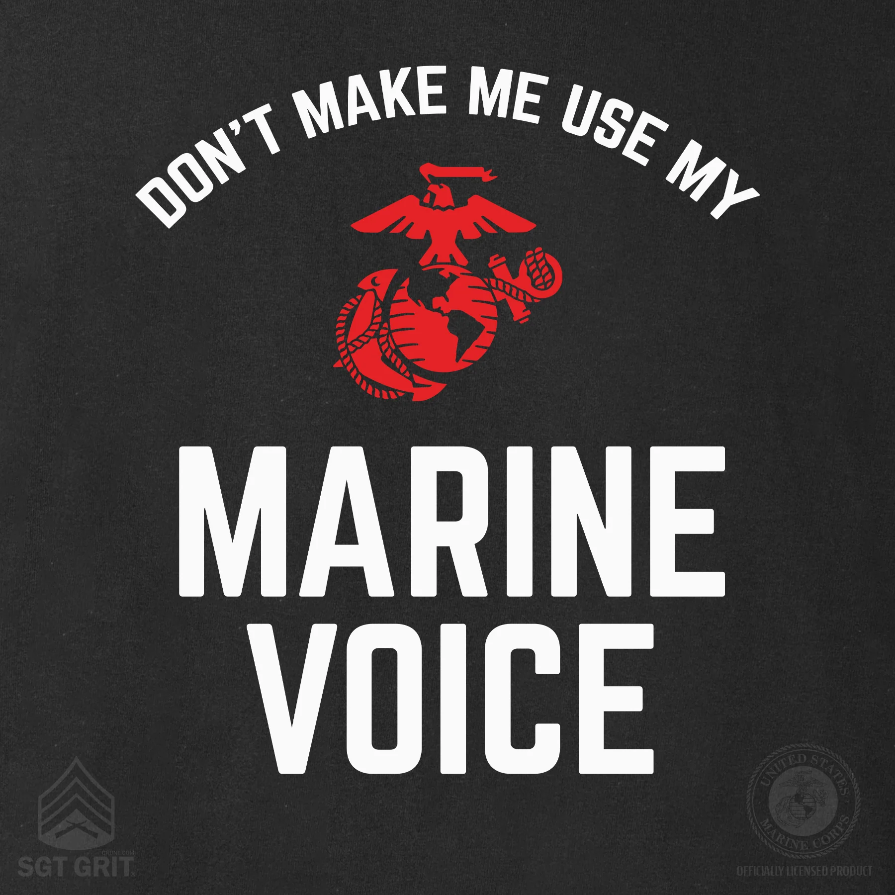 Marine Voice T-shirt- Back Design - Image 12