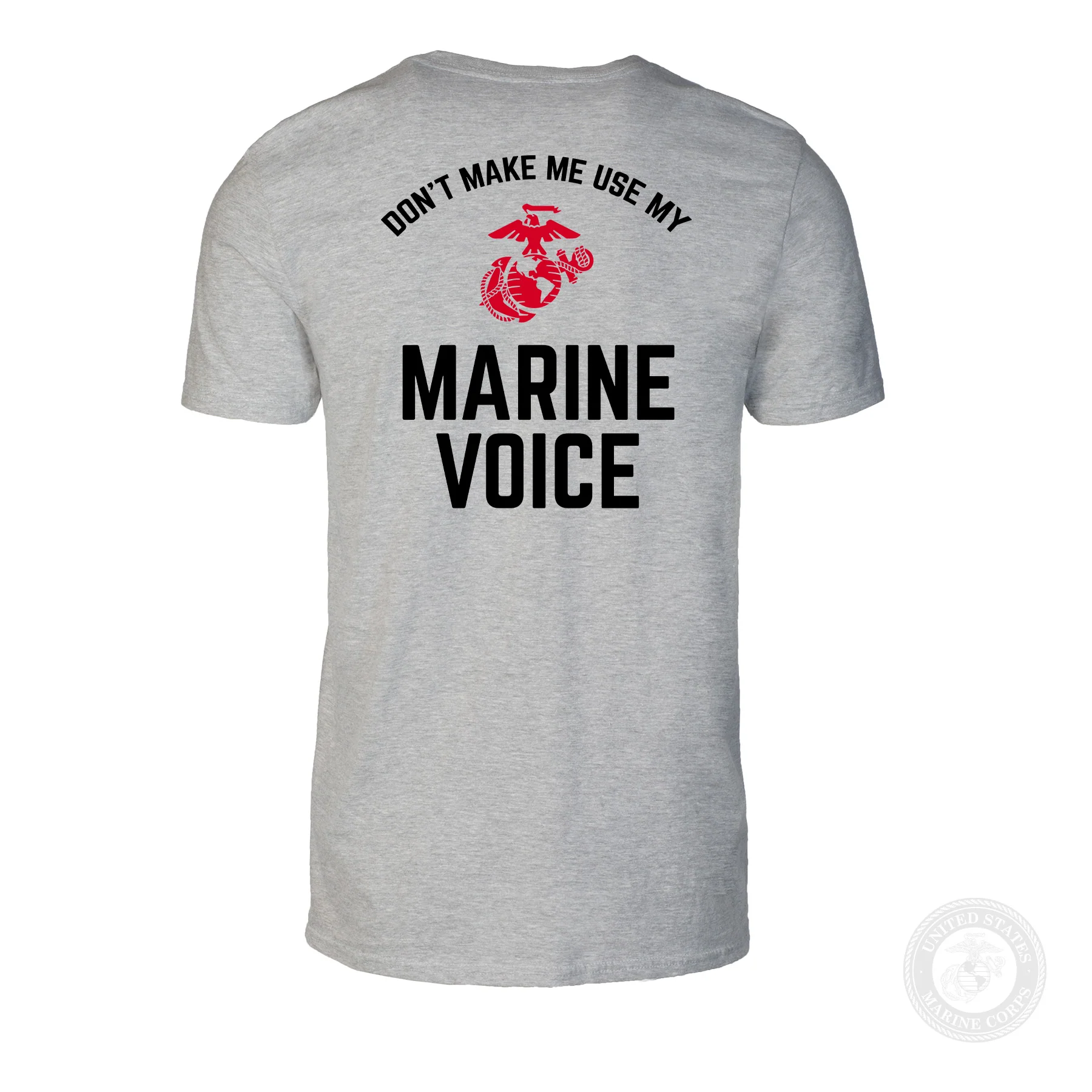 Marine Voice T-shirt- Back Design - Image 15