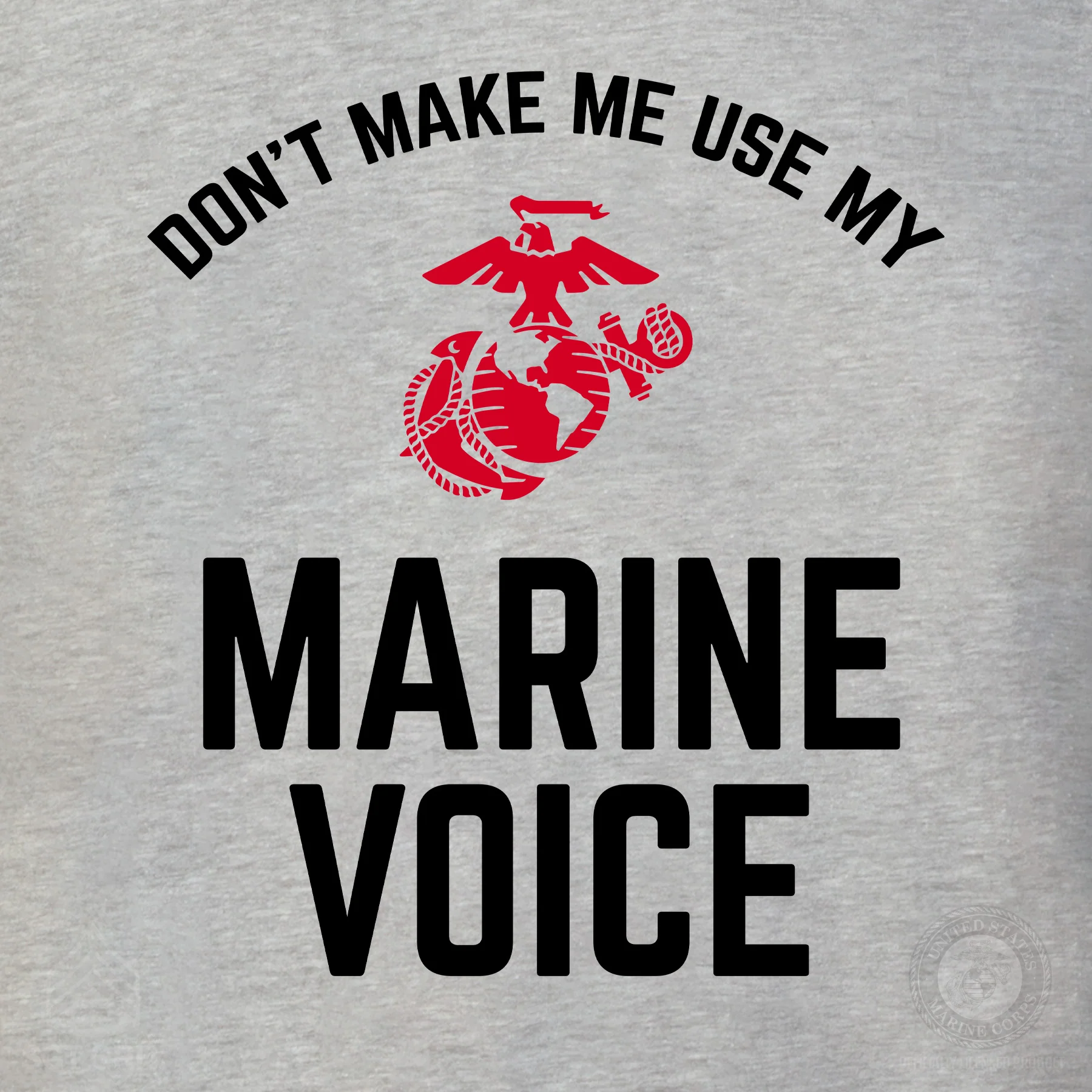 Marine Voice T-shirt- Back Design - Image 16