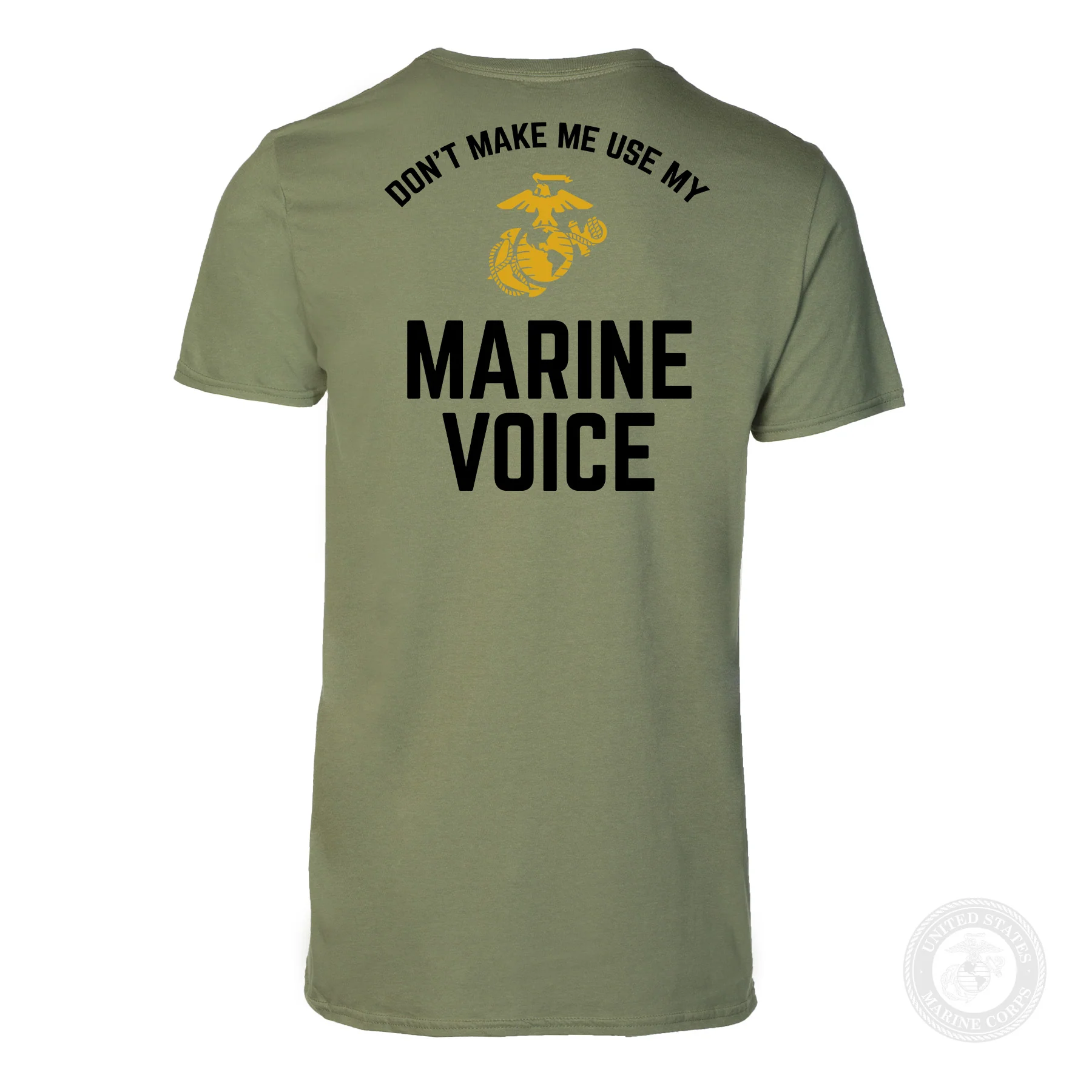 Marine Voice T-shirt- Back Design - Image 19