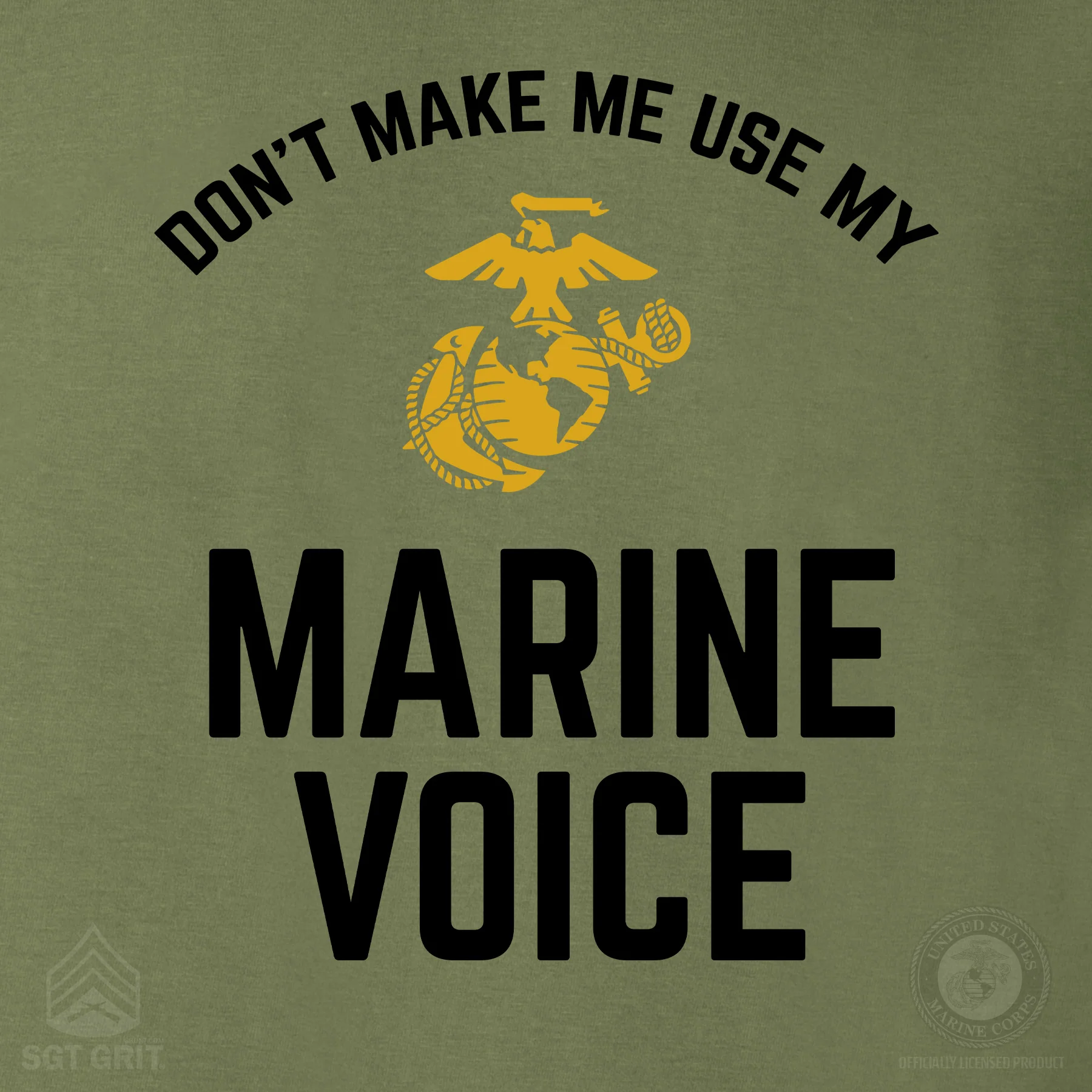 Marine Voice T-shirt- Back Design - Image 20