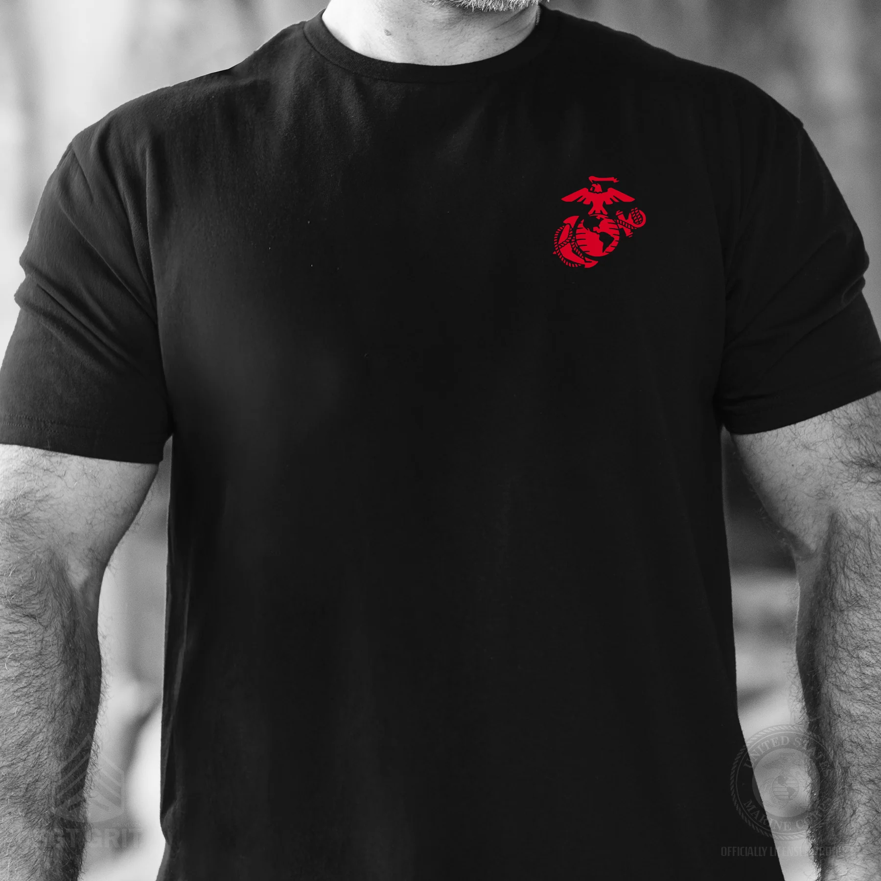 Marine Voice T-shirt- Back Design - Image 7