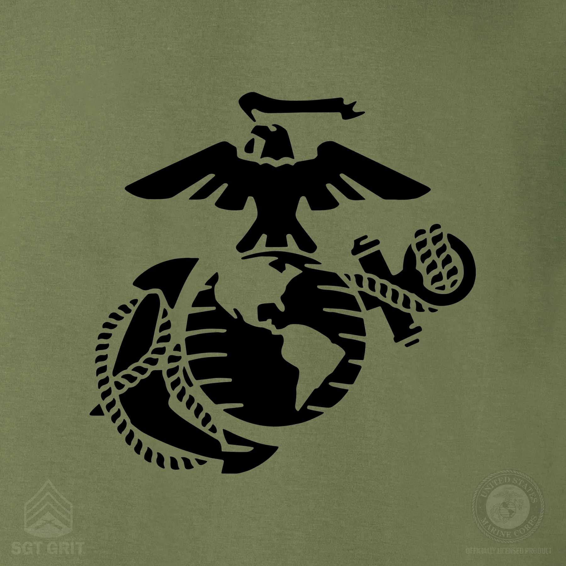 Choose Your Marine MOS Est. 1775 T-shirt- Back Design - Image 22