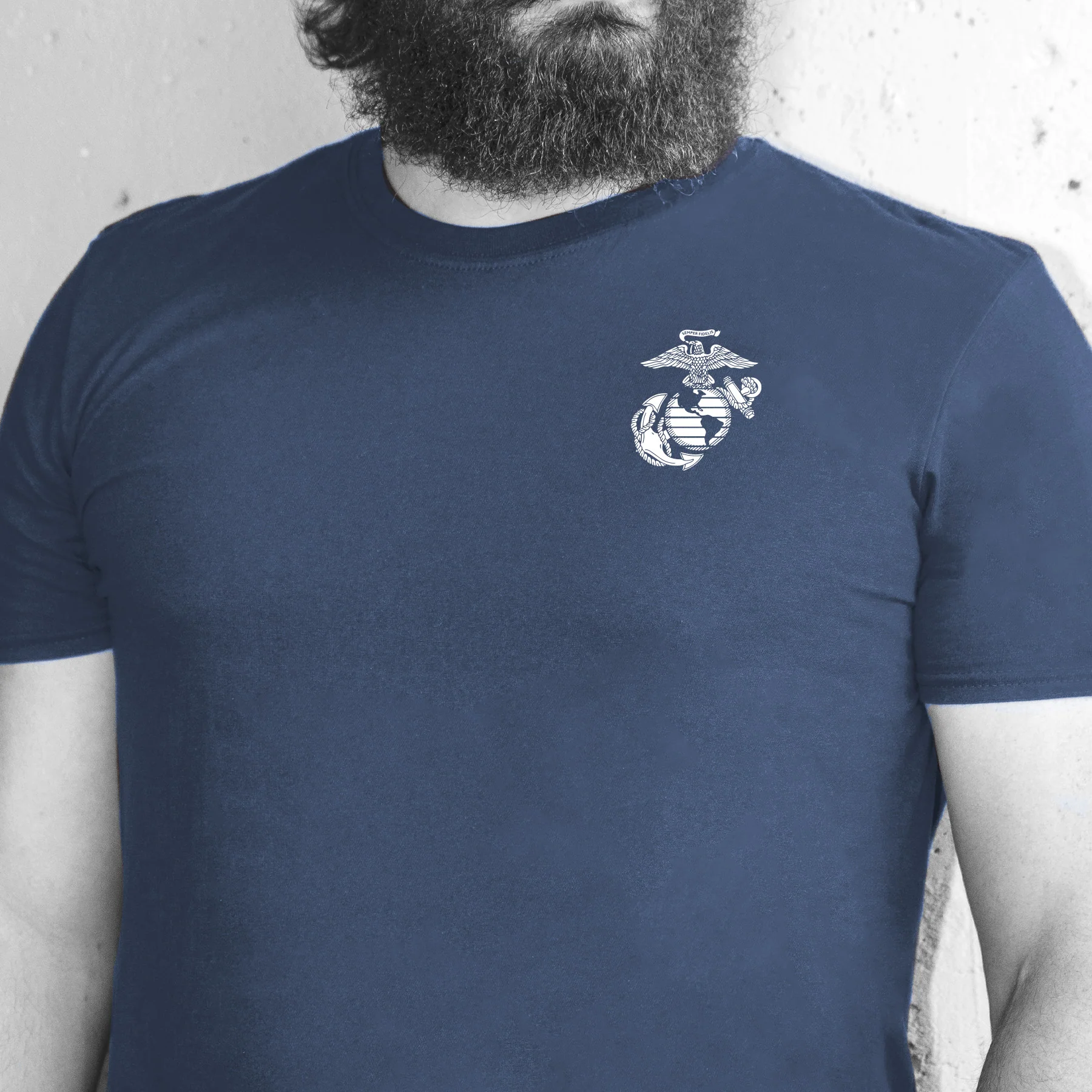 USMC Veteran T-shirt- Back Design - Image 10