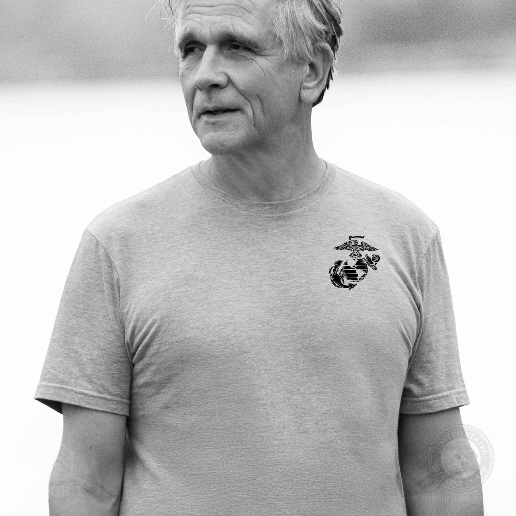 USMC Earned Never Given T-shirt- Back Design - Image 14