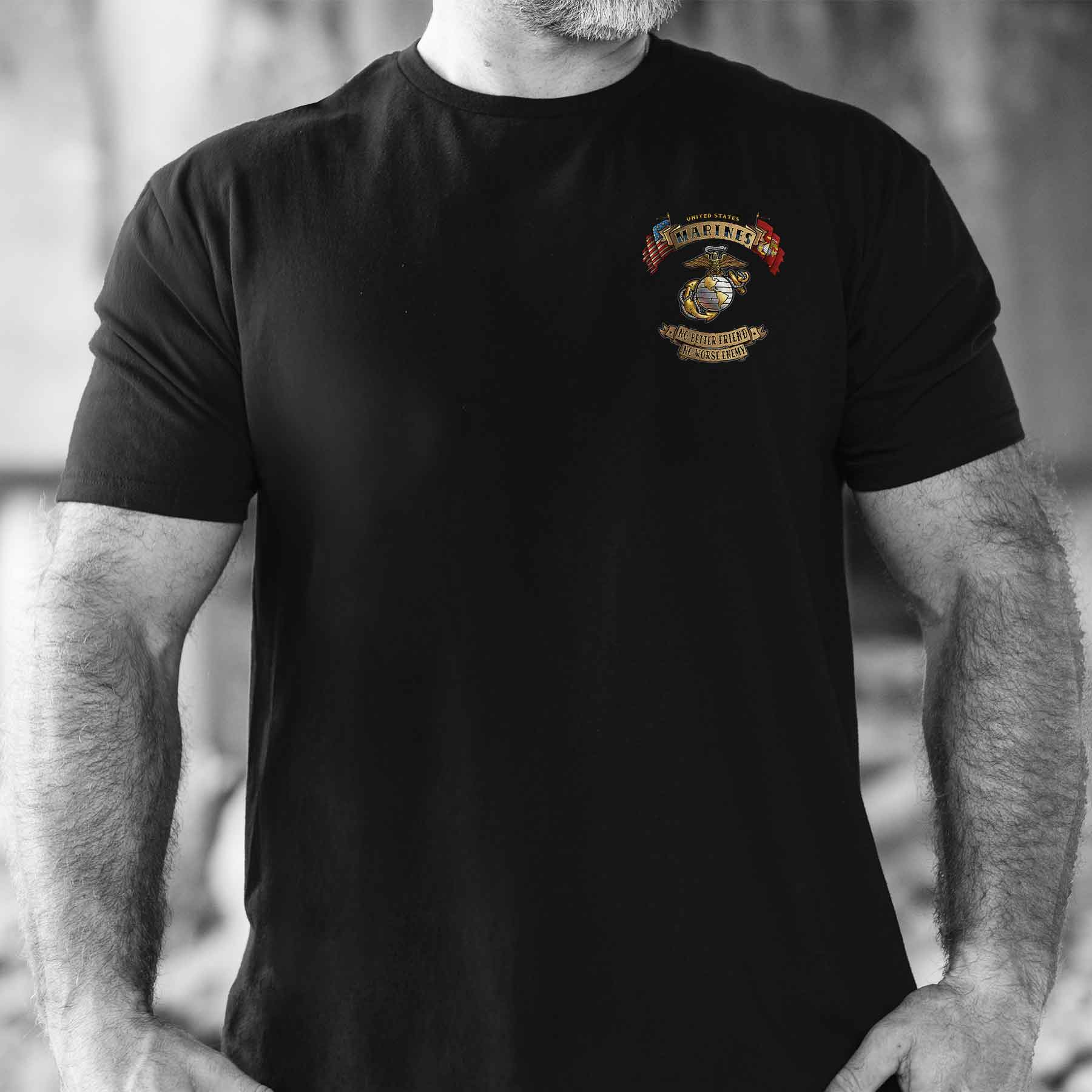 USMC No Better Friend T-shirt - Image 2