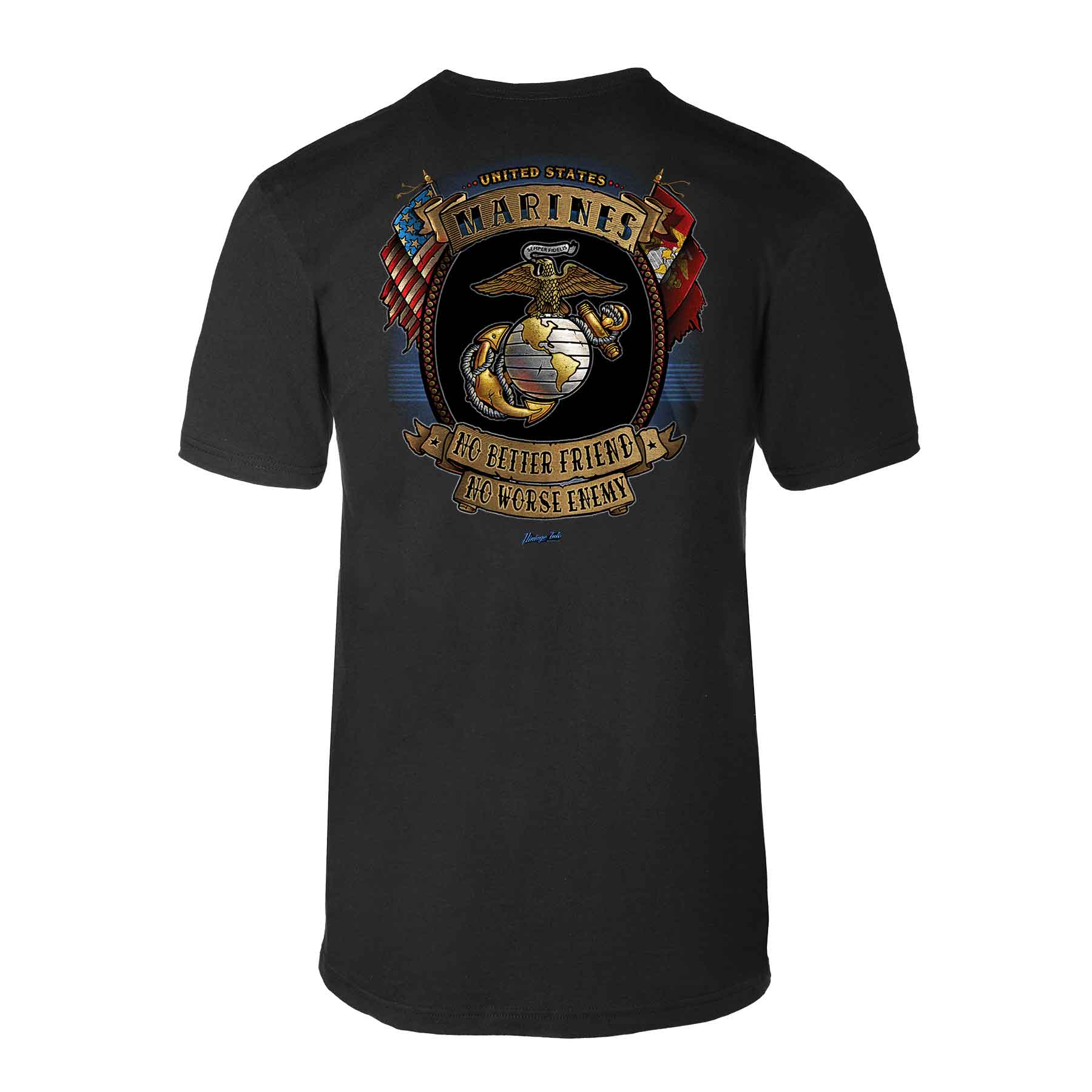 USMC No Better Friend T-shirt - Image 7