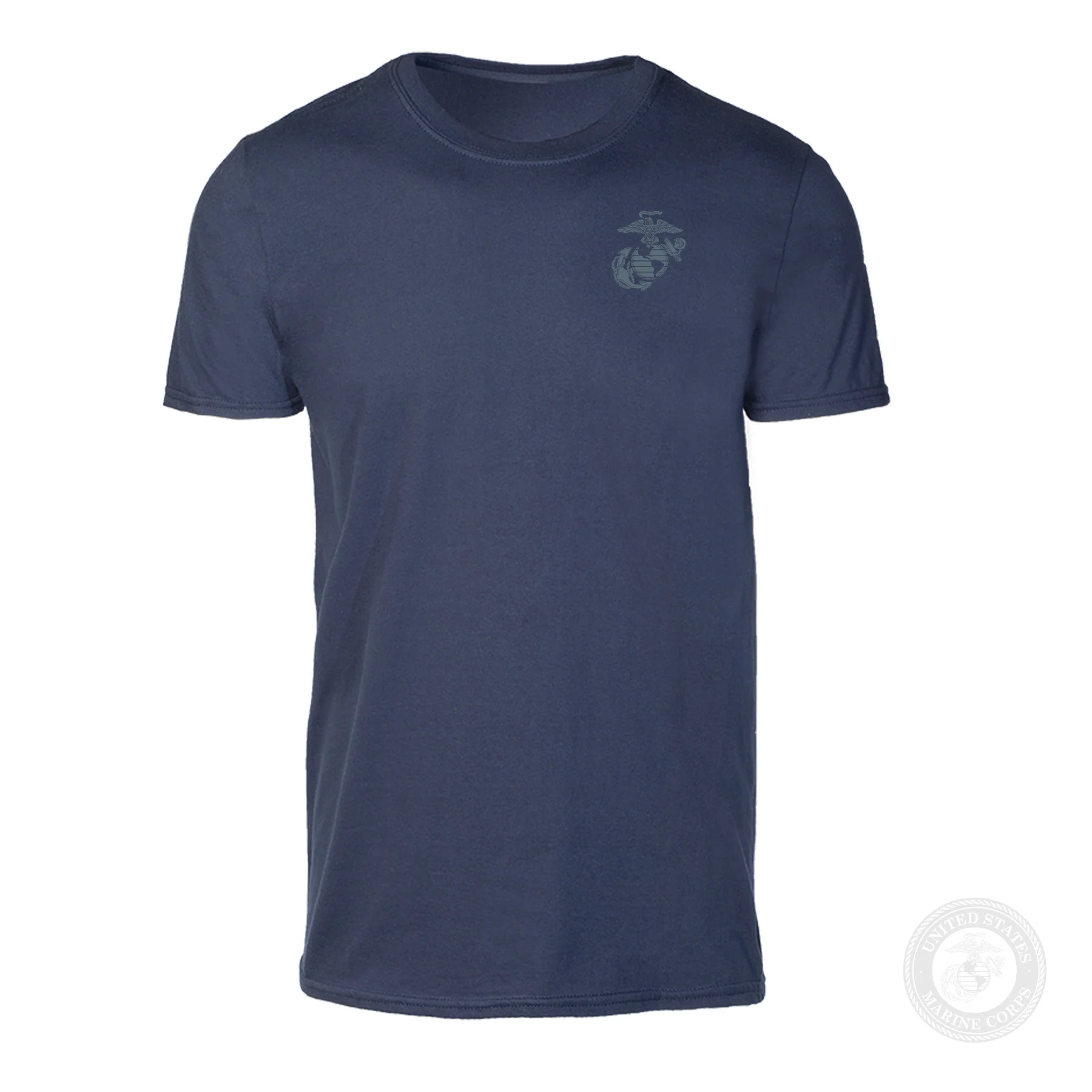USMC Veteran Tonal T-shirt- Back Design - Image 14