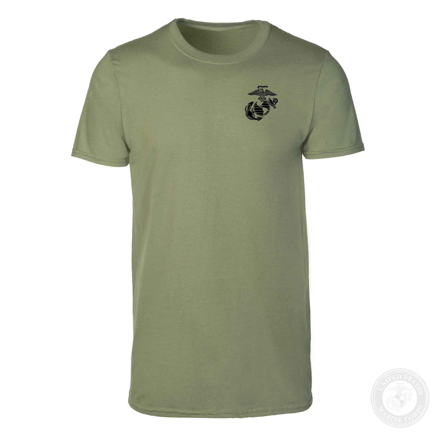 USMC Veteran Tonal T-shirt- Back Design - Image 19