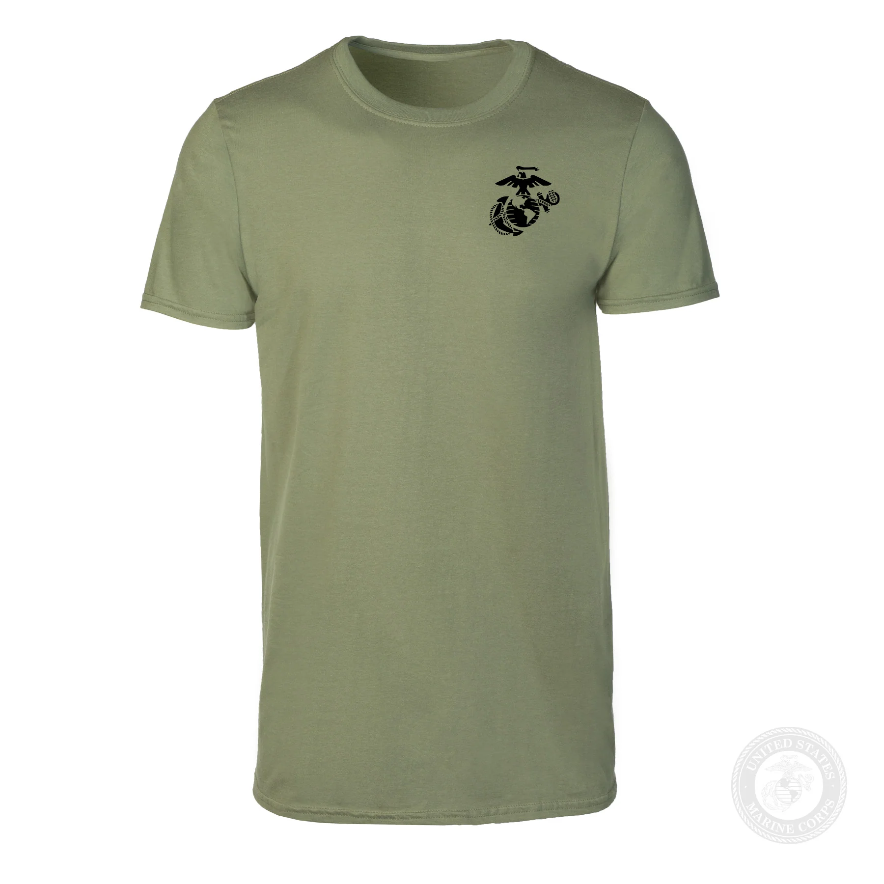 USMC 'I'm Never Wrong' Graphic T-Shirt- Back Design - Image 15
