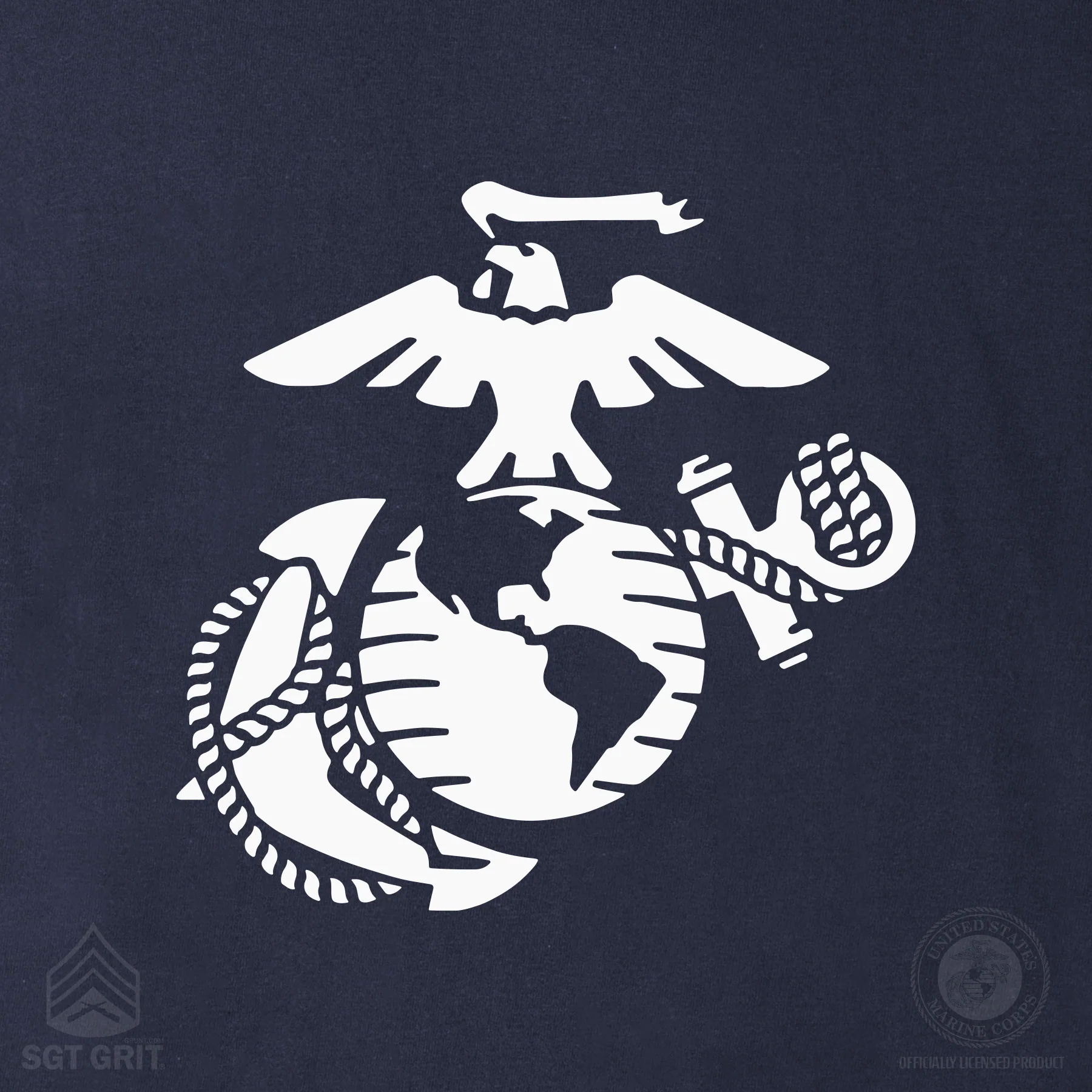 USMC 250th Anniversary Stencil T-Shirt- Back Design - Image 7