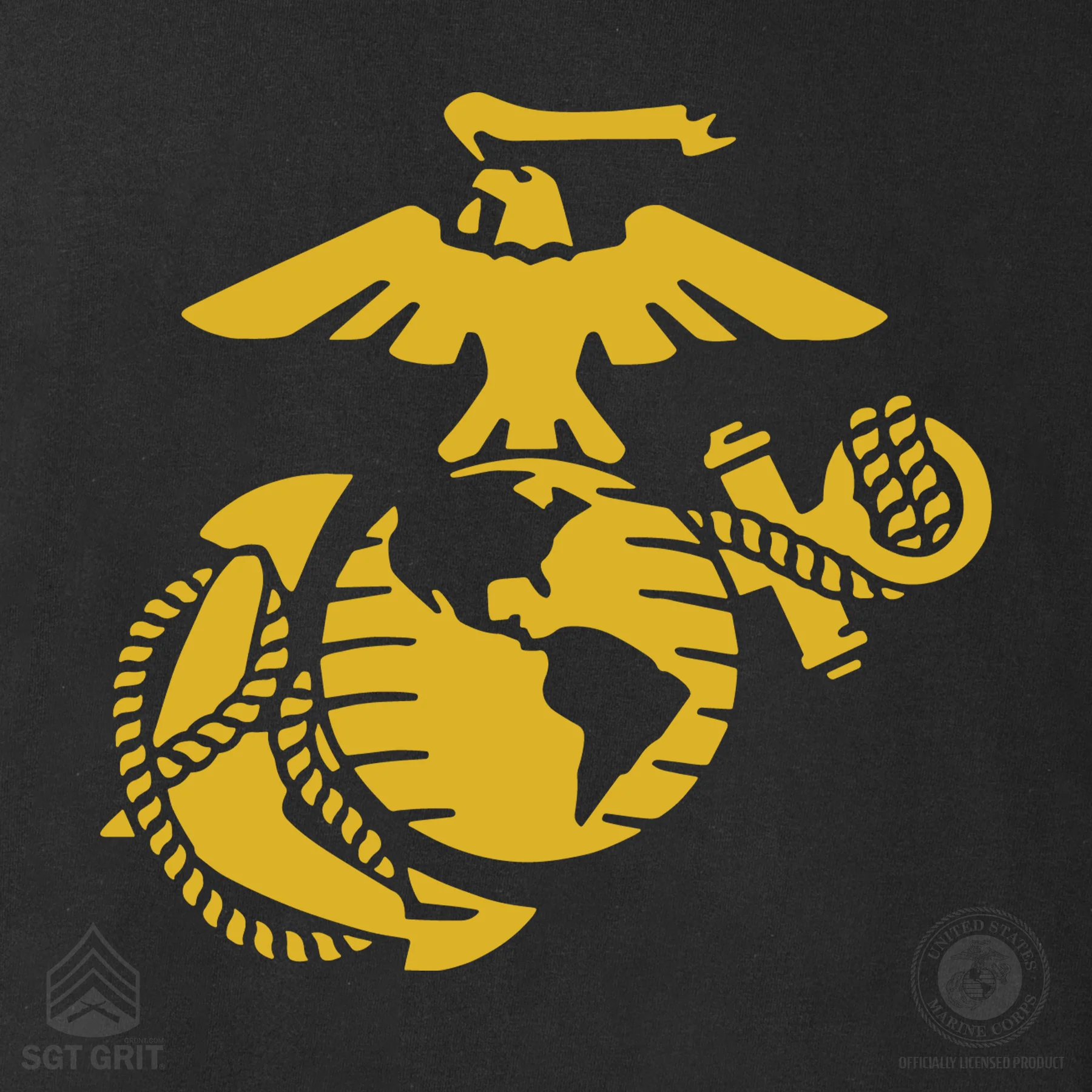 USMC If You Have To Ask T-Shirt- Back Design - Image 7