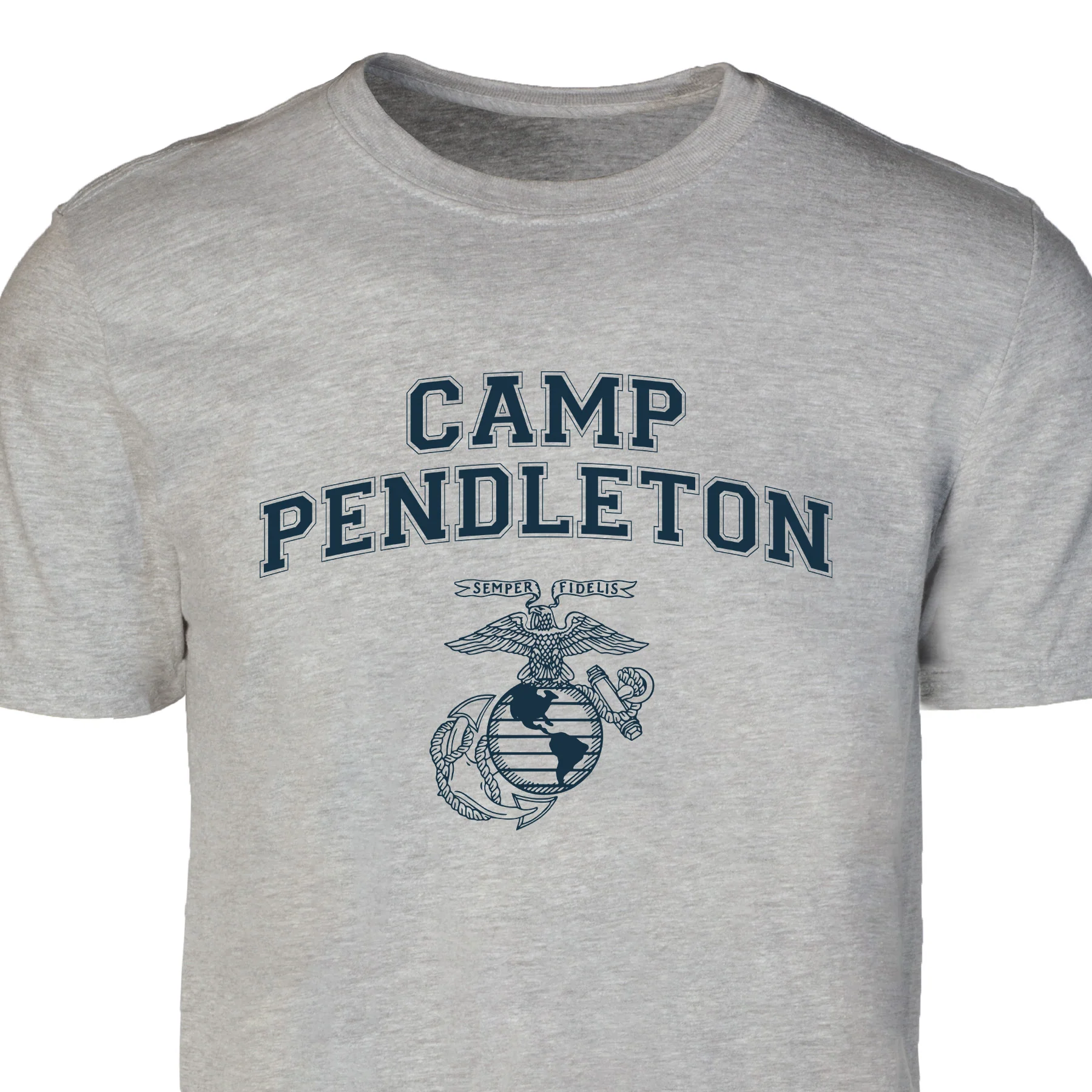 Marine Corps Base Collegiate EGA T-Shirt - Image 5