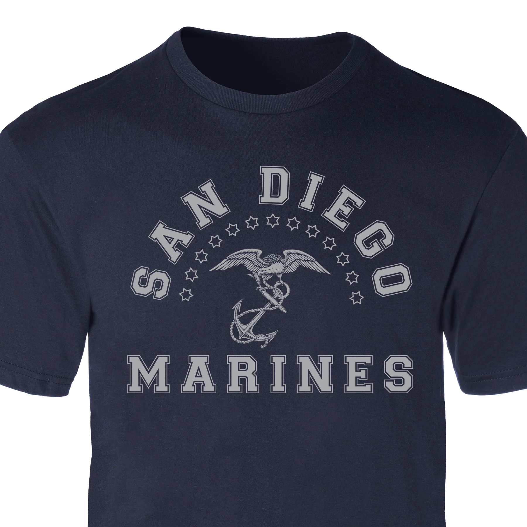MCRD Vintage Eagle & Anchor T-Shirt - Image 12