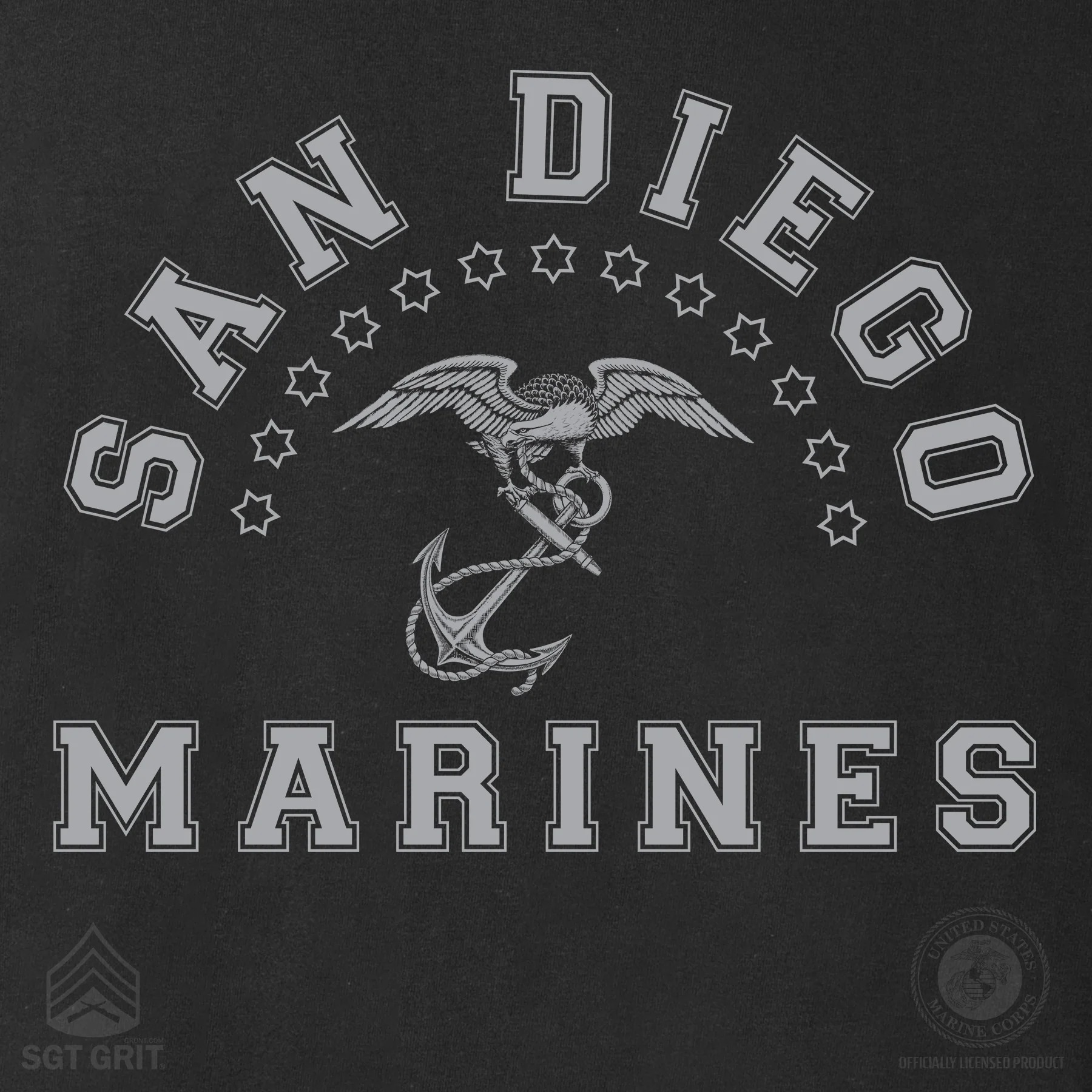 MCRD Vintage Eagle & Anchor T-Shirt - Image 22