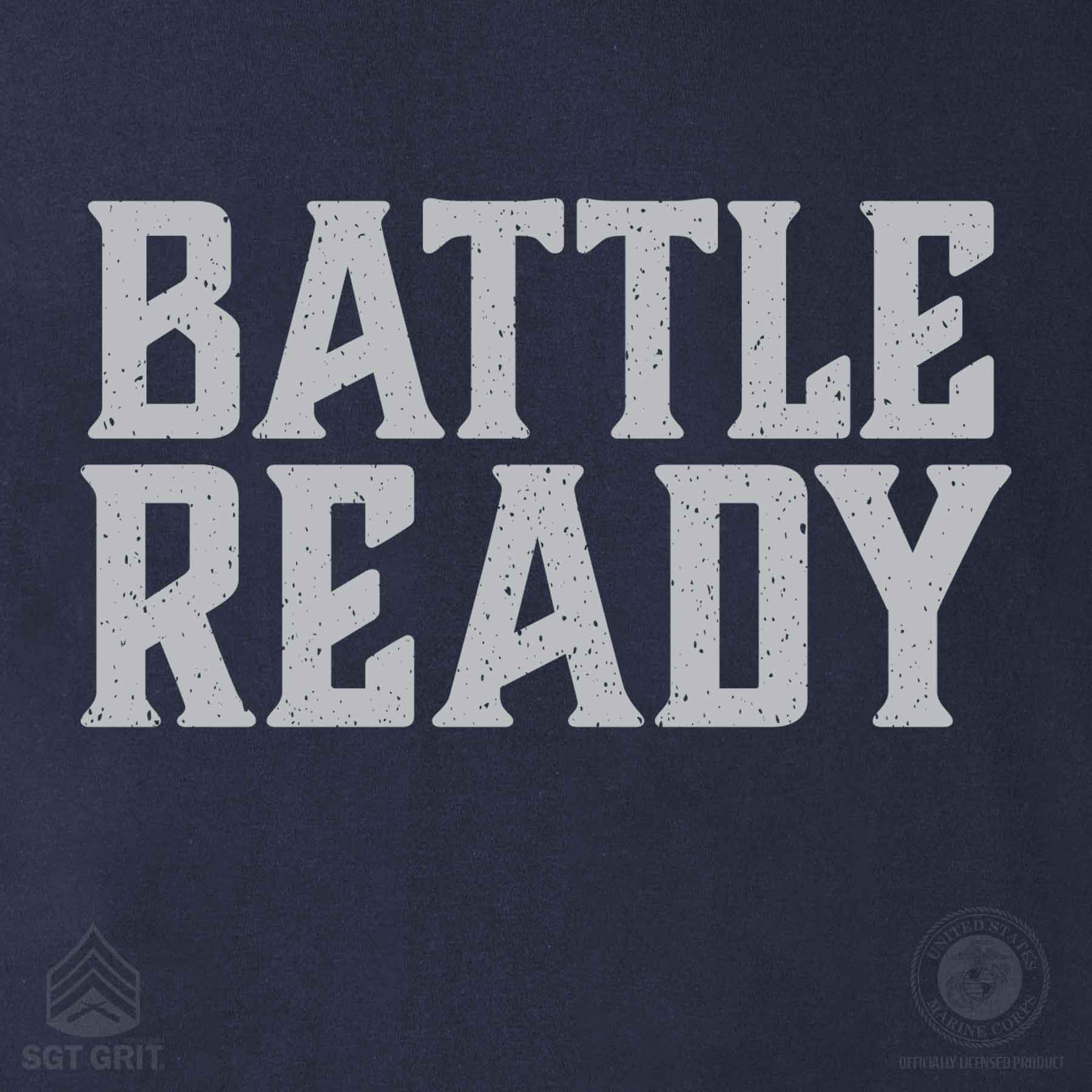 Battle Ready Flag T-Shirt -Back Design - Image 10