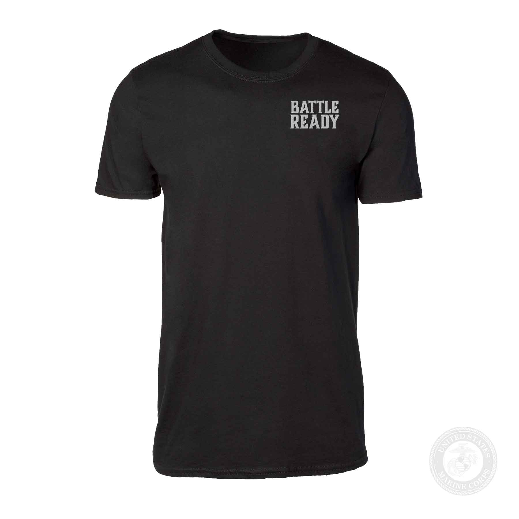 Battle Ready Flag T-Shirt -Back Design - Image 12