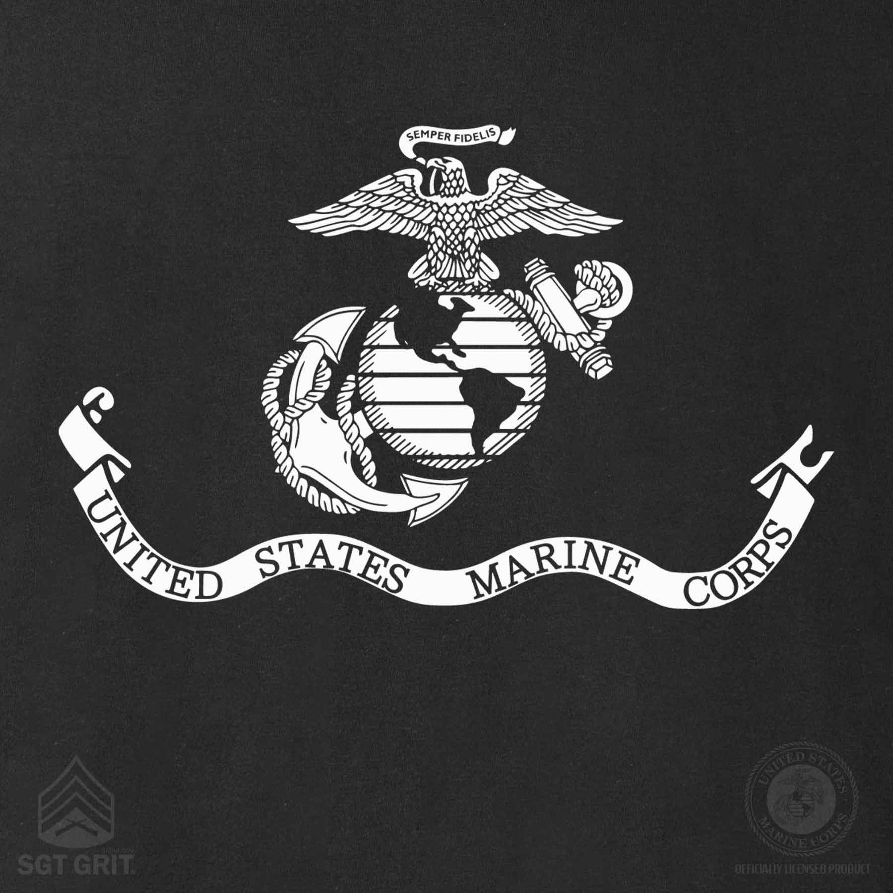 USMC Honor Courage Commitment T-Shirt - Image 5