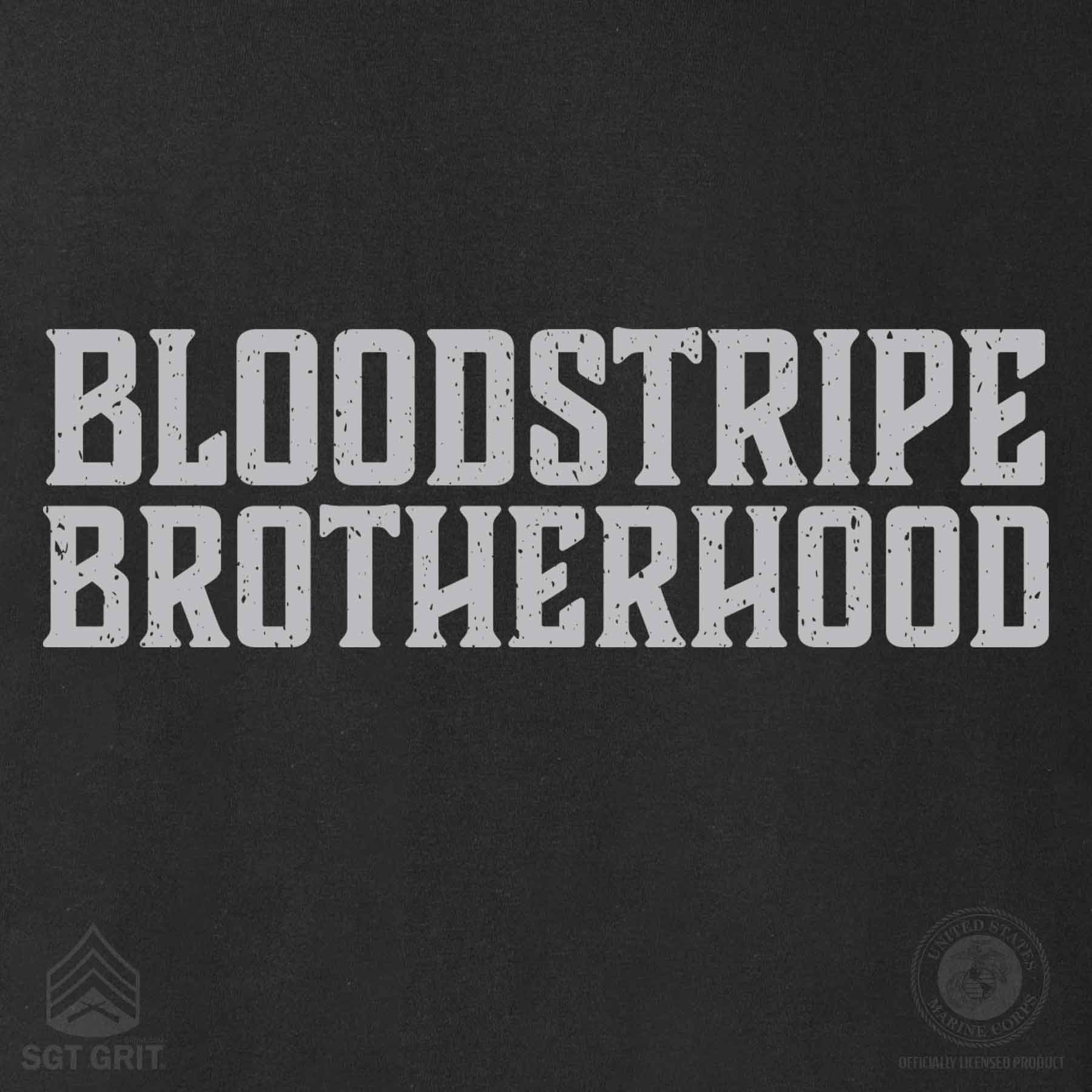 USMC Bloodstripe Brotherhood Flag T-Shirt - Image 5