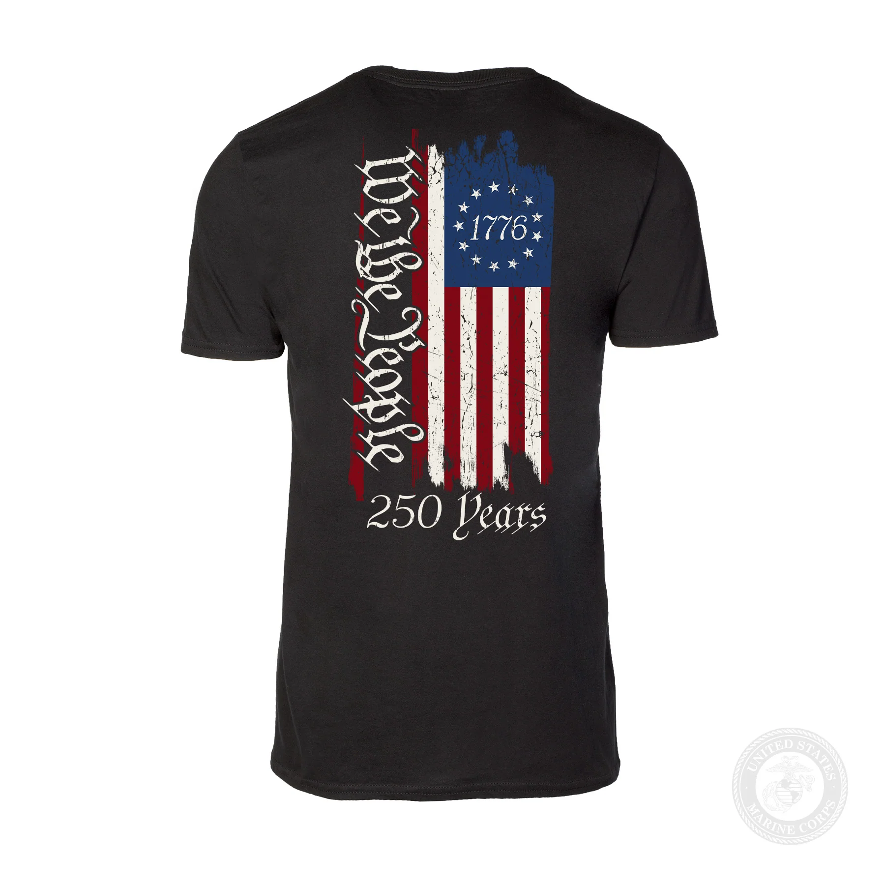 250 Years We The People Flag T-Shirt - Image 4