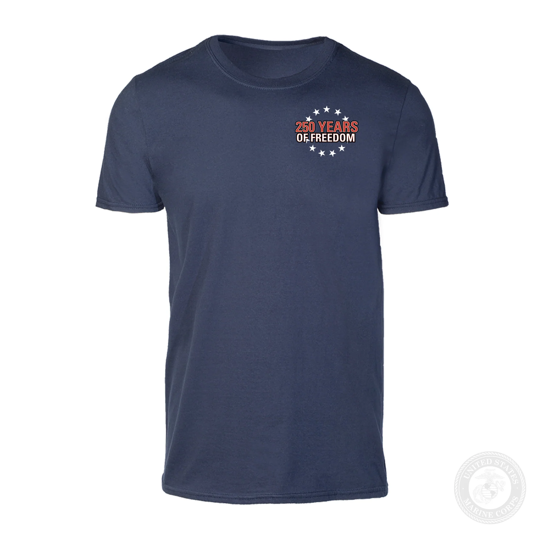 Cheers to 250 Years of Freedom T-Shirt - Back Design - Image 8