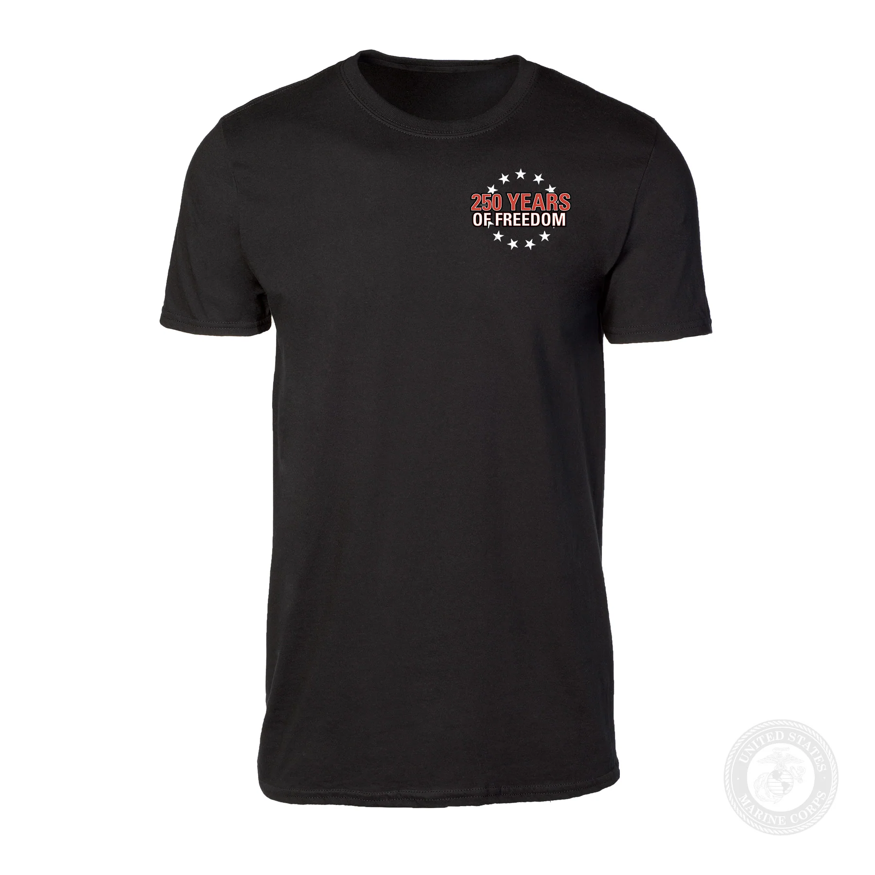 Cheers to 250 Years of Freedom T-Shirt - Back Design - Image 9