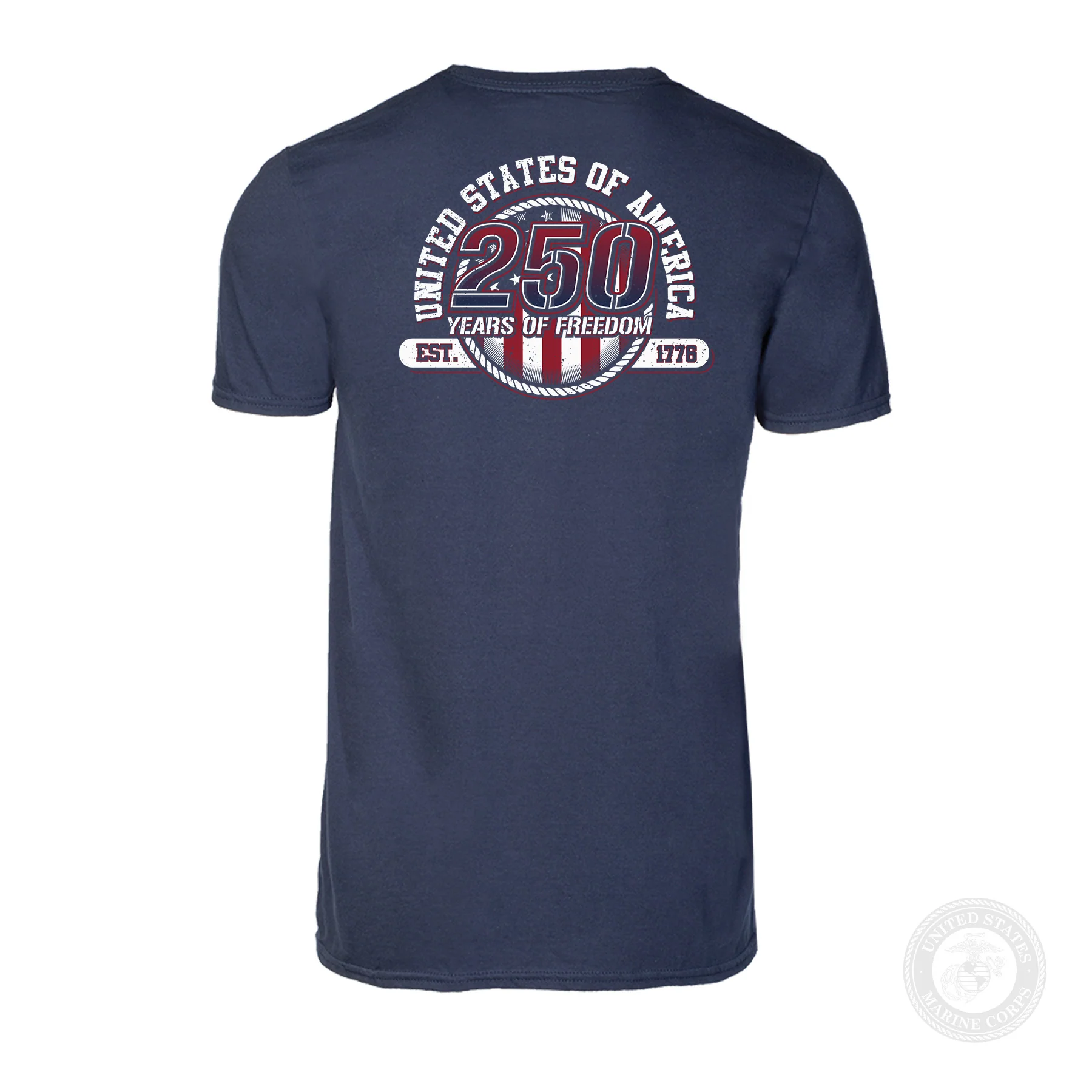 250 Years of Freedom T-Shirt - Back Design - Image 11