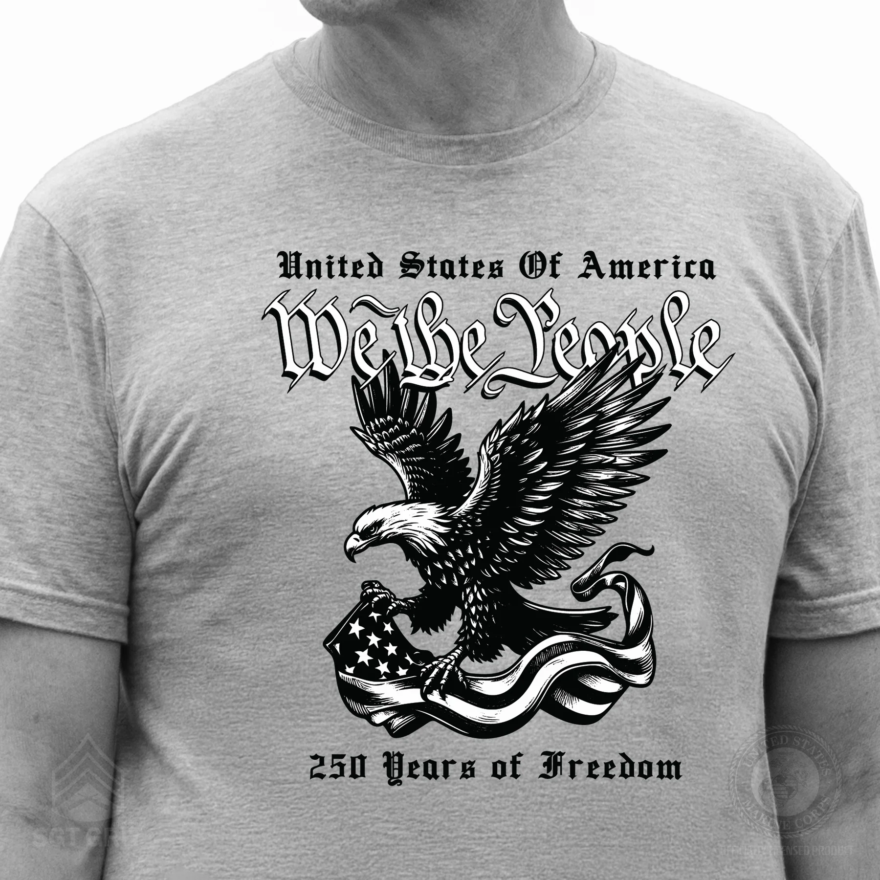 We The People 250 Years Eagle T-Shirt - Image 3