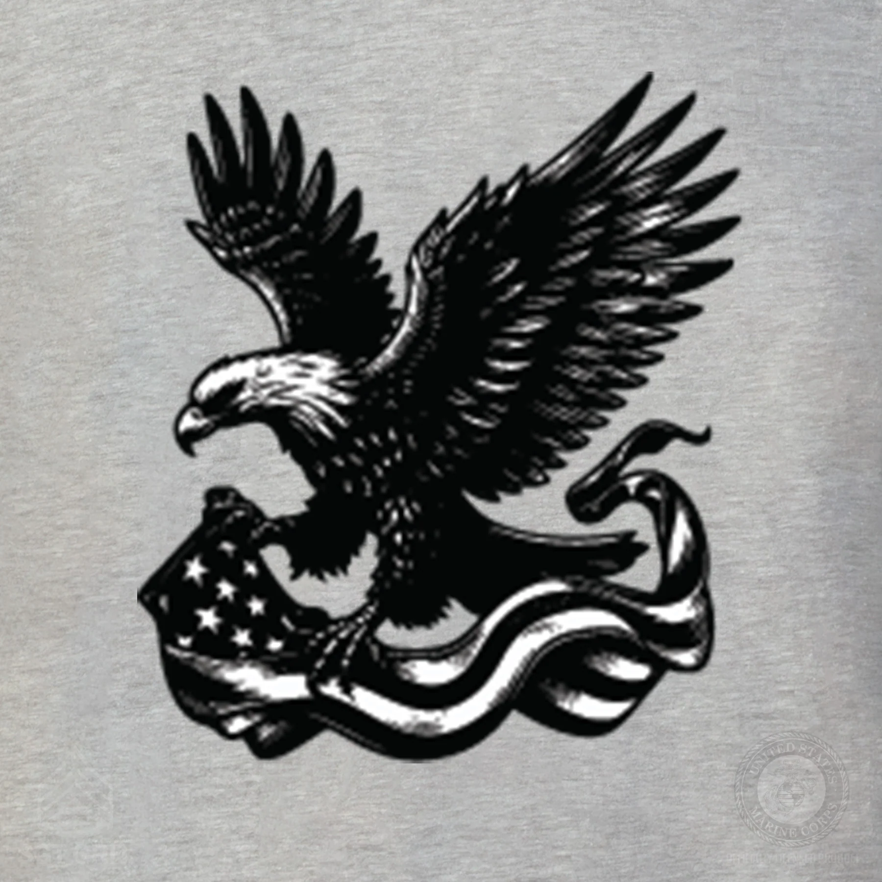 We The People 250 Years Eagle T-Shirt- Back Design - Image 11