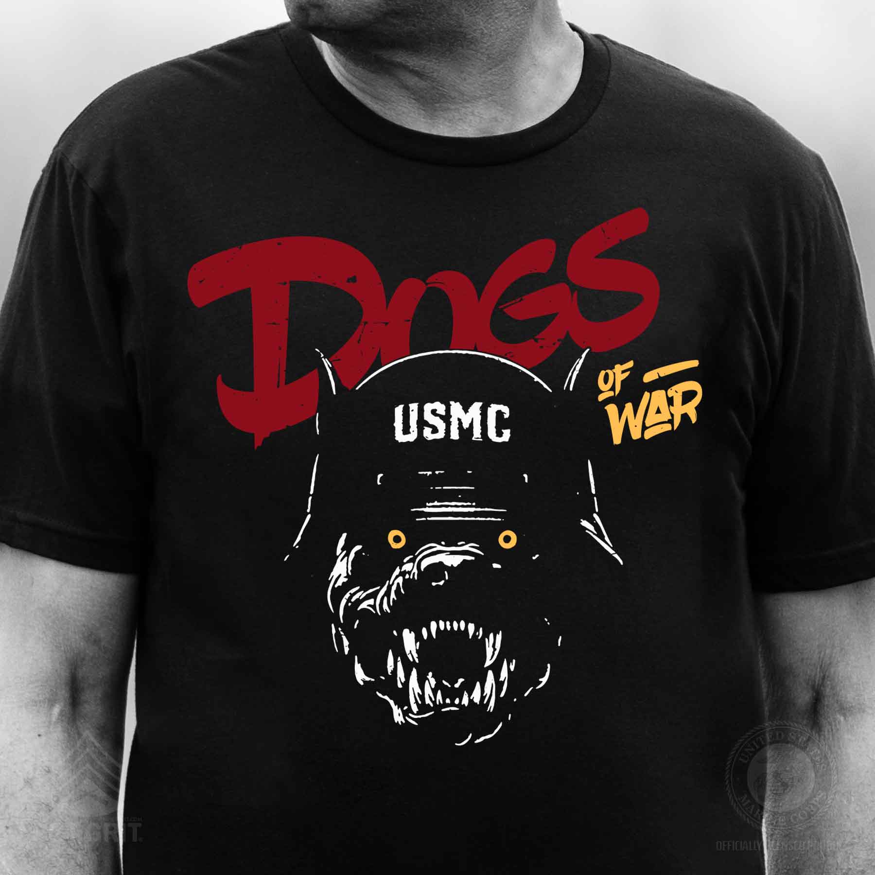 Dogs of War USMC T-Shirt - Image 2