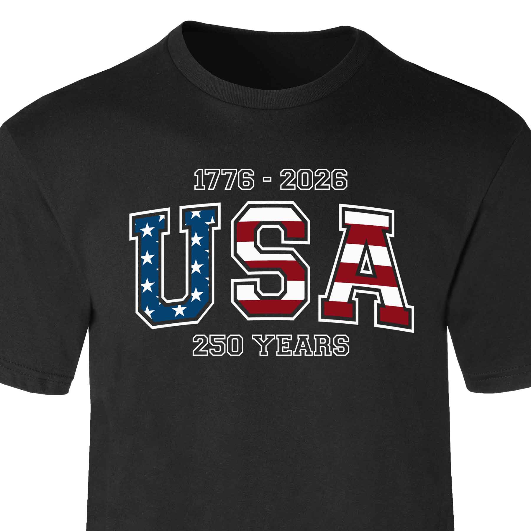 USA 250 Years Flag T-Shirt