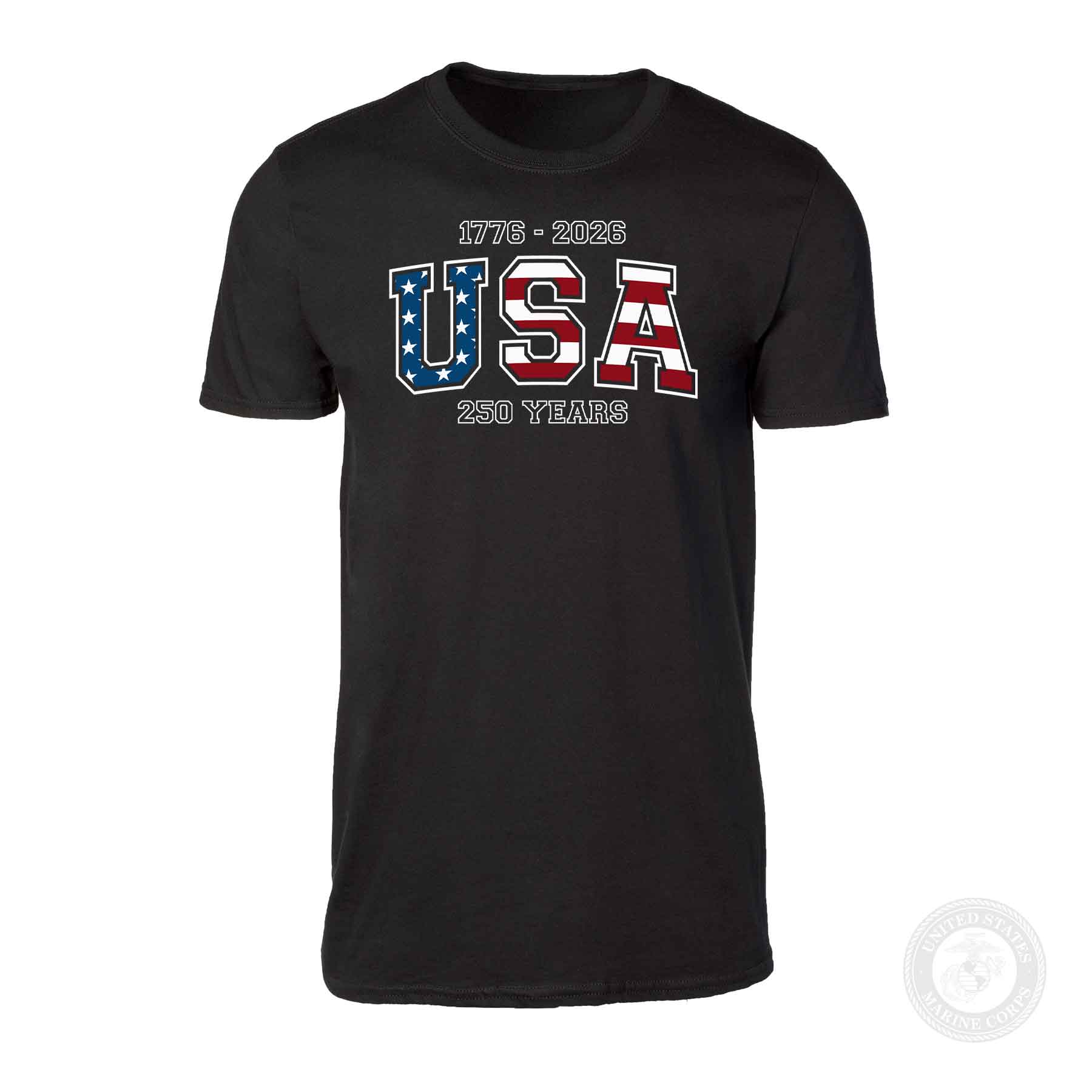 USA 250 Years Flag T-Shirt - Image 3