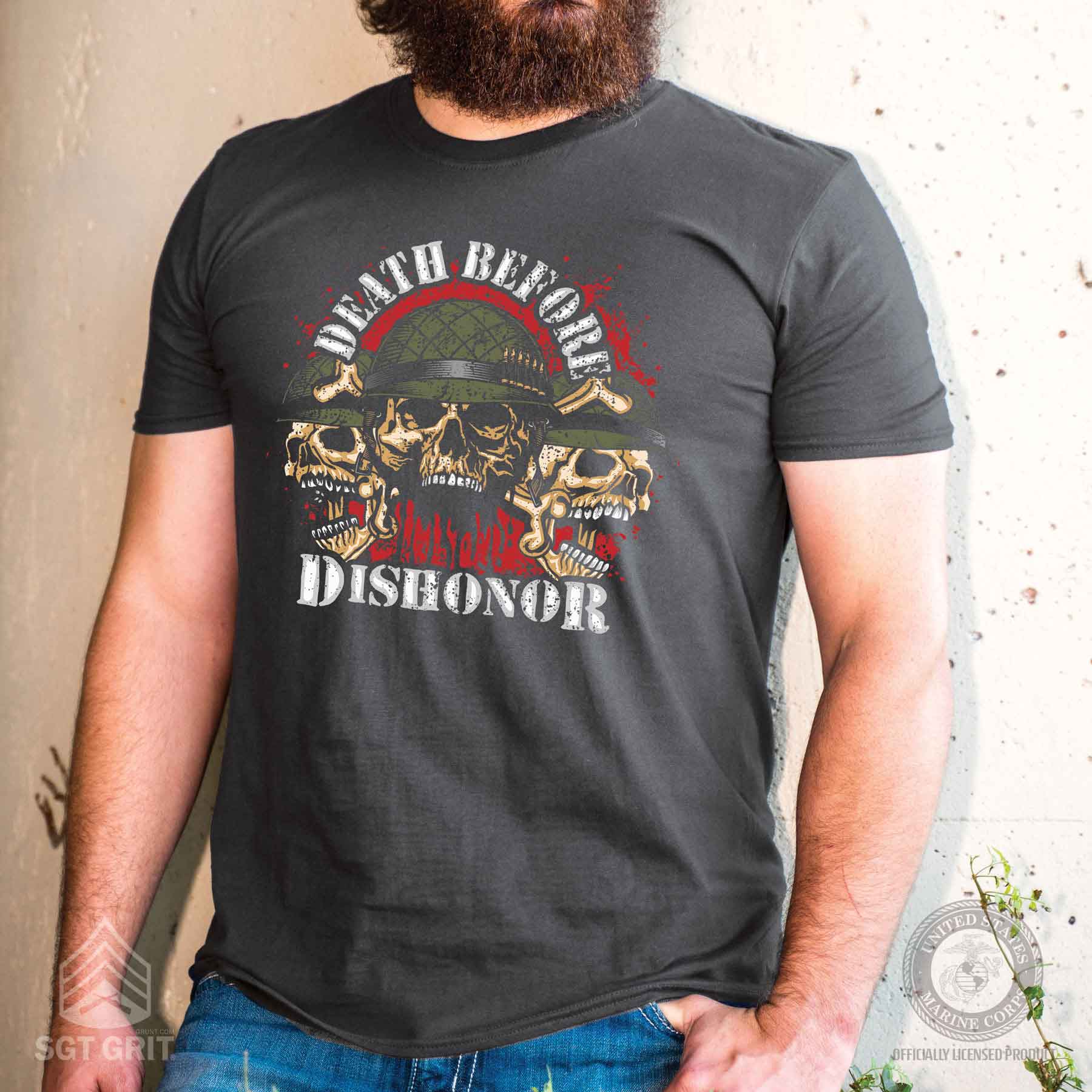 Death Before Dishonor T-shirt - Image 2