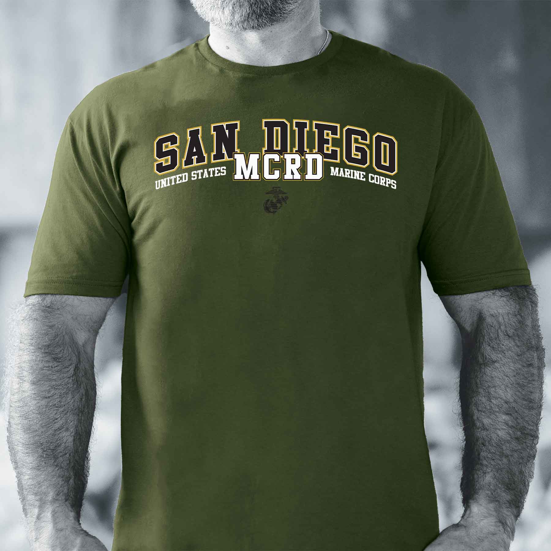 Choose Your Marine MCRD T-shirt - Image 11