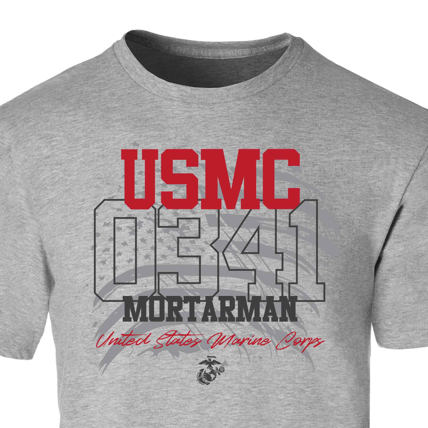 Choose Your Marine MOS Flag T-shirt - Image 10