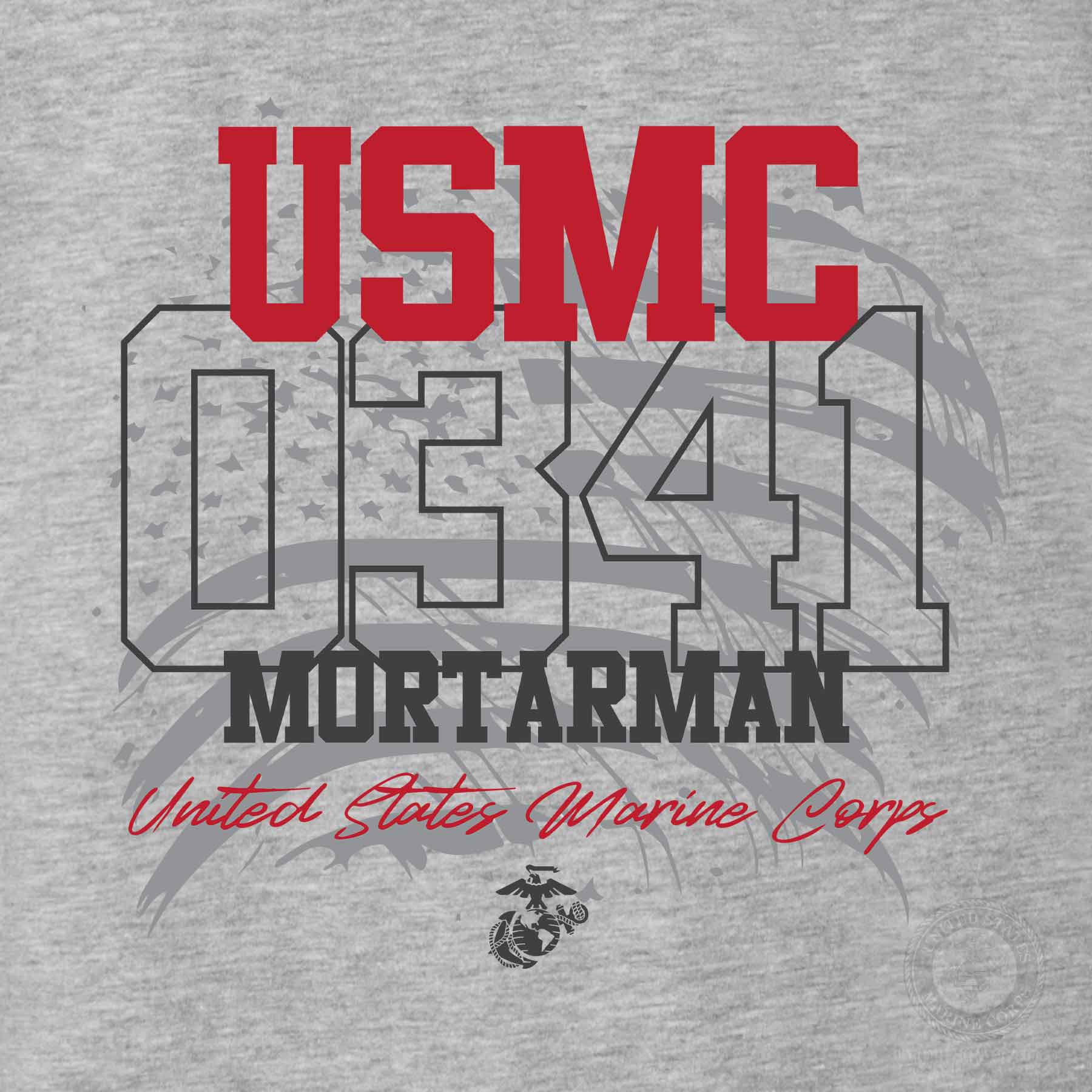 Choose Your Marine MOS Flag T-shirt - Image 12