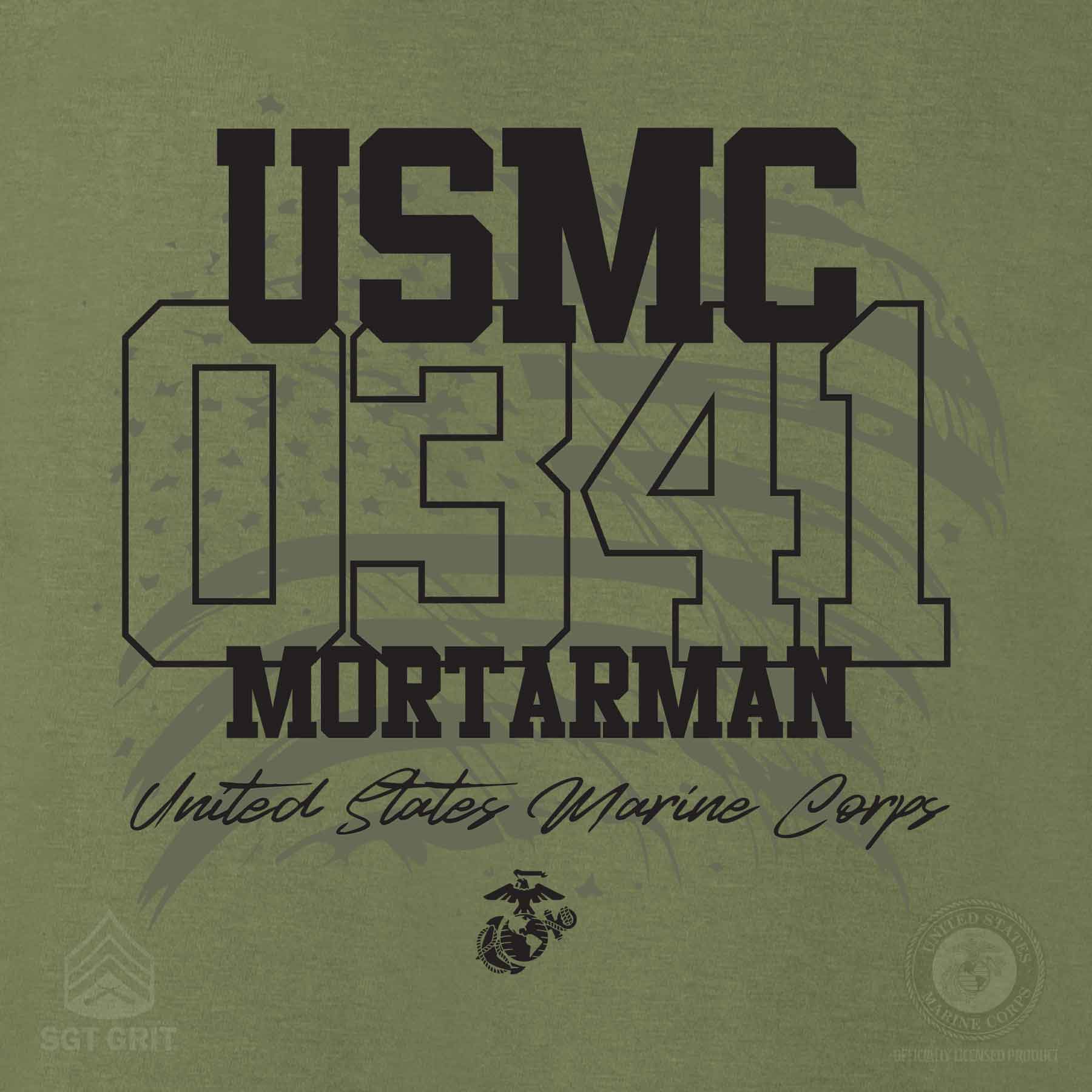 Choose Your Marine MOS Flag T-shirt - Image 3