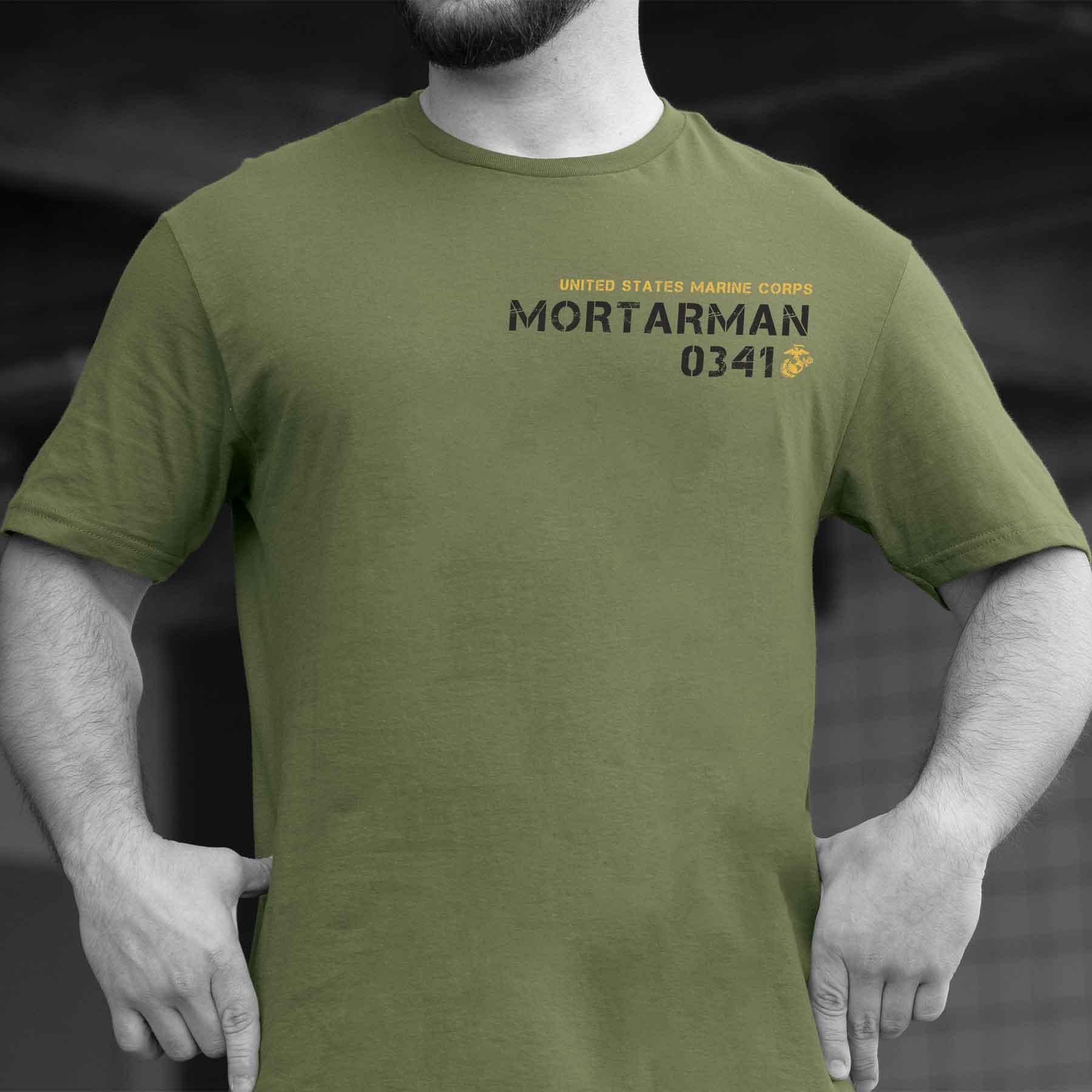 Choose Your Marine MOS Left Chest T-shirt - Image 7
