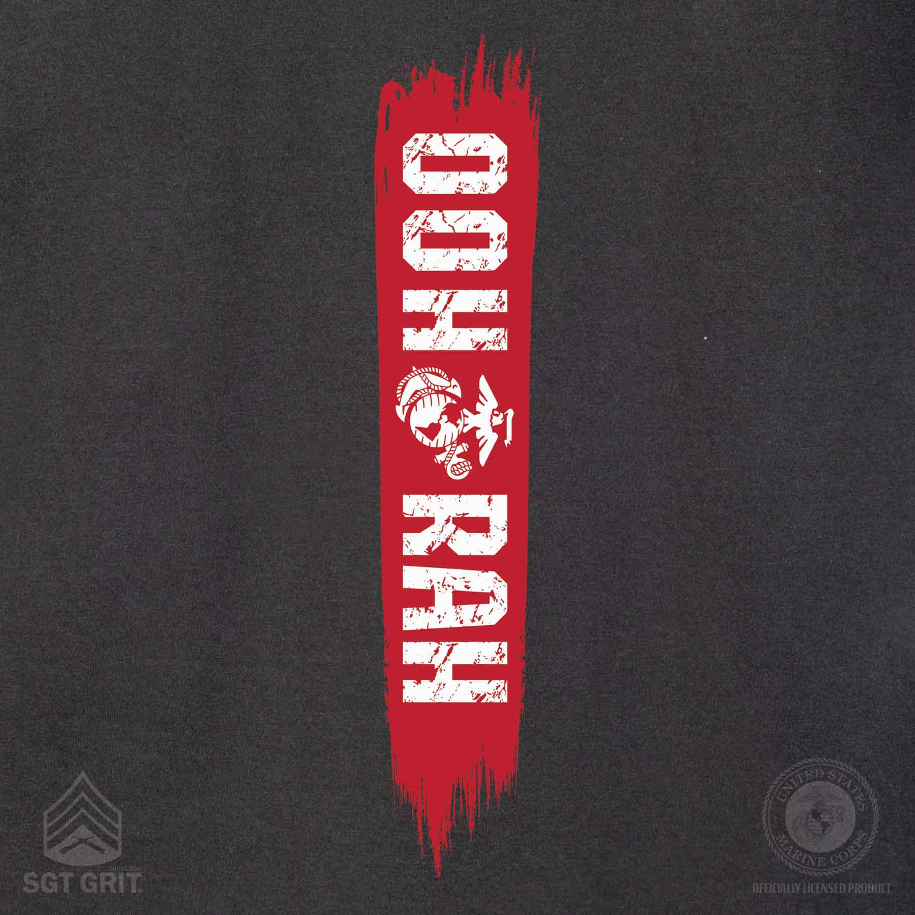 USMC Oohrah Back Print T-shirt - Image 7
