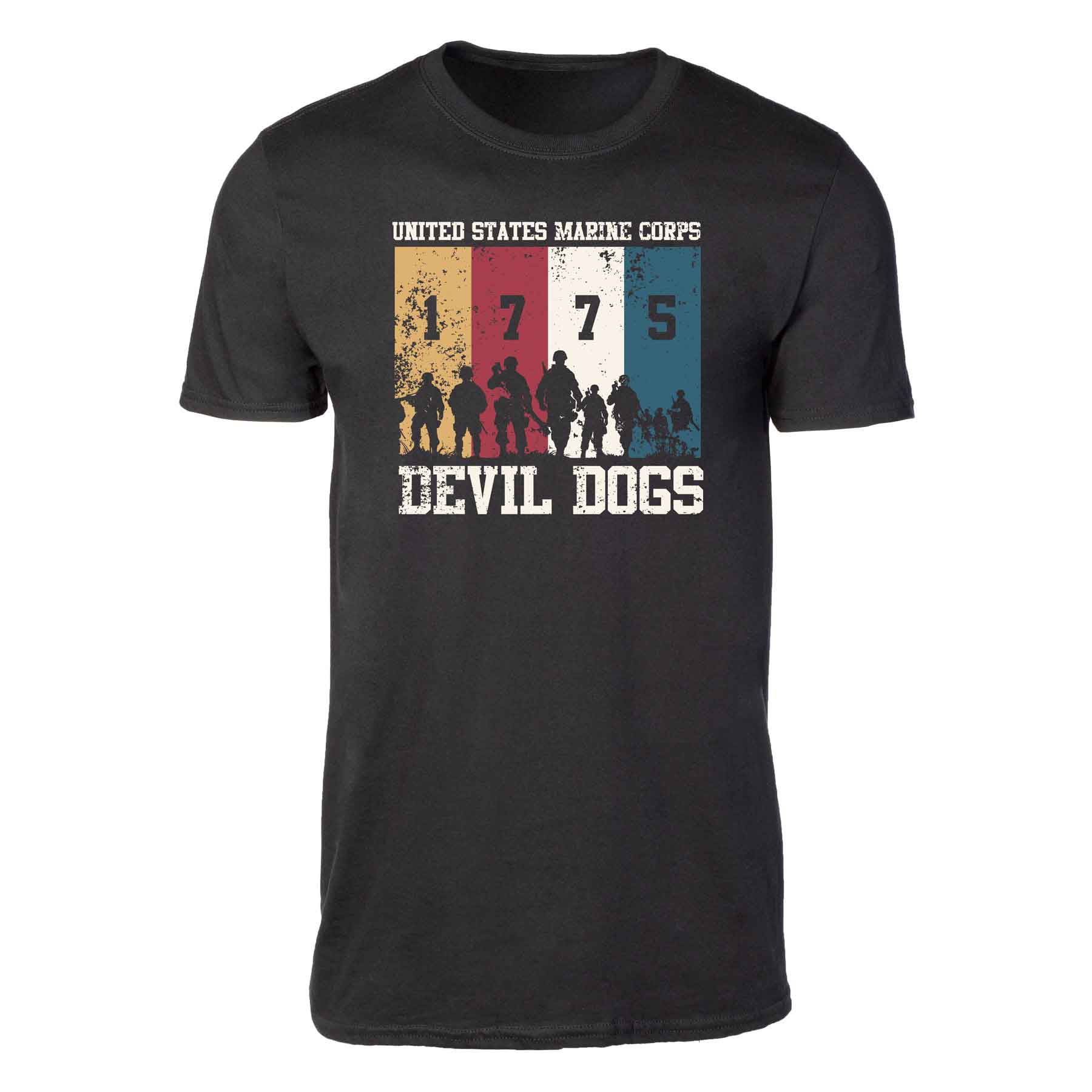 USMC 1775 Devil Dogs T-shirt - Image 4