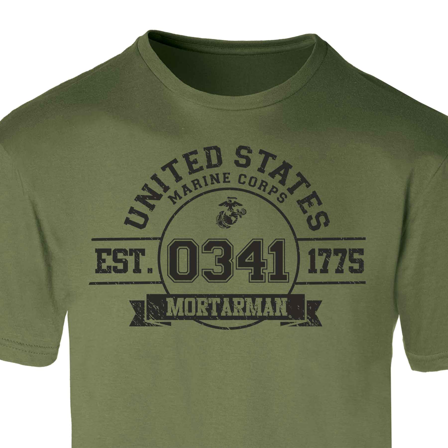 Choose Your Marine MOS Est. 1775 T-shirt - Image 5