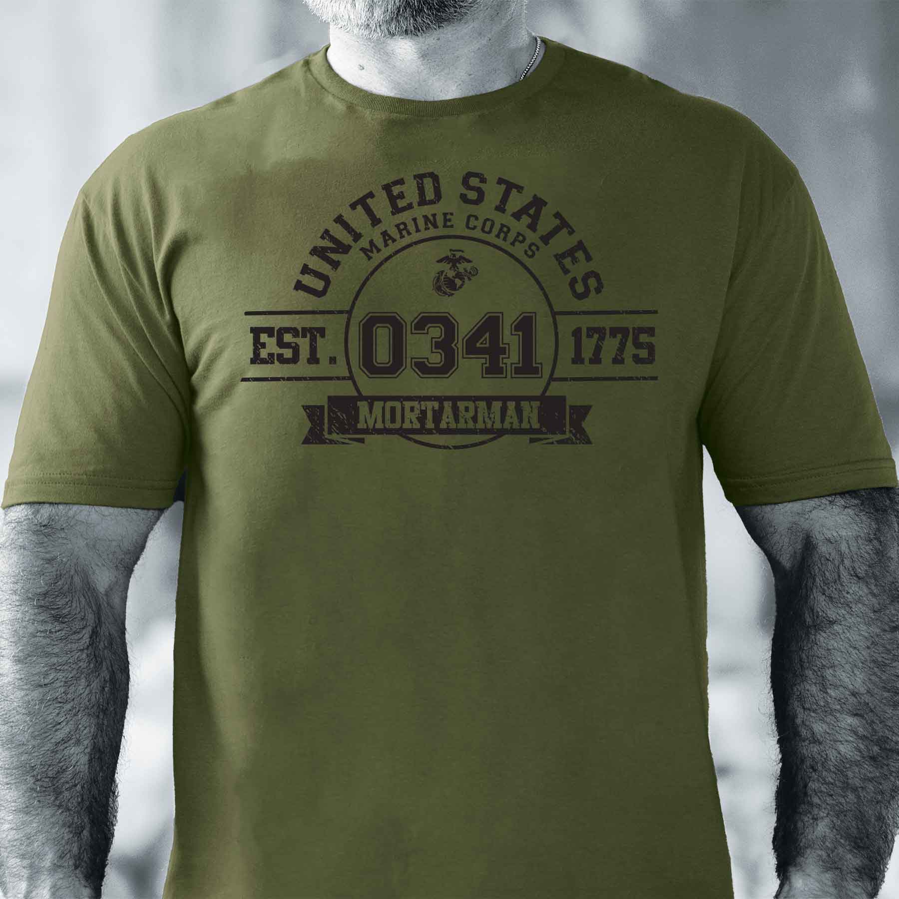 Choose Your Marine MOS Est. 1775 T-shirt - Image 6