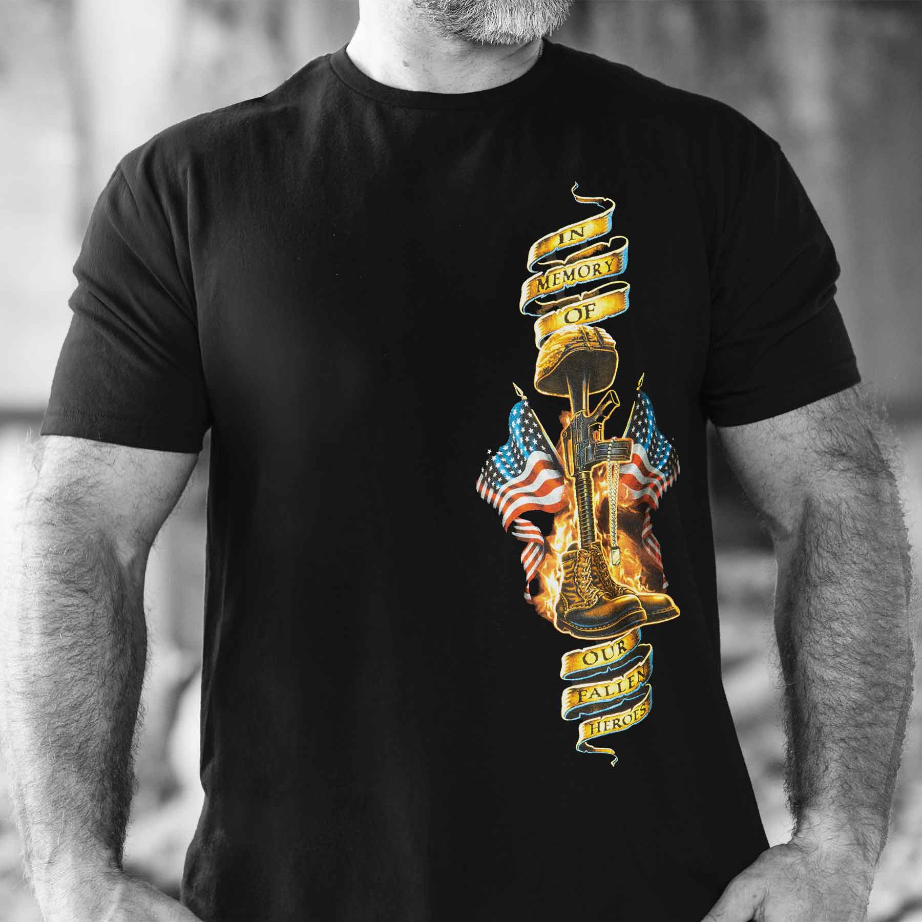 Home Of The Free Because Of The Brave T-shirt - Image 2