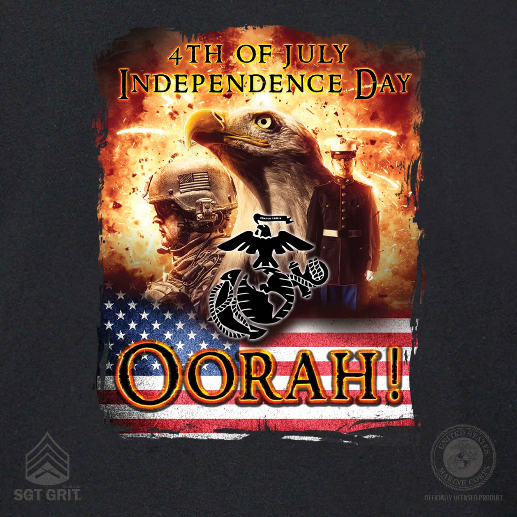 Oorah 4th of July T-shirt - Image 3