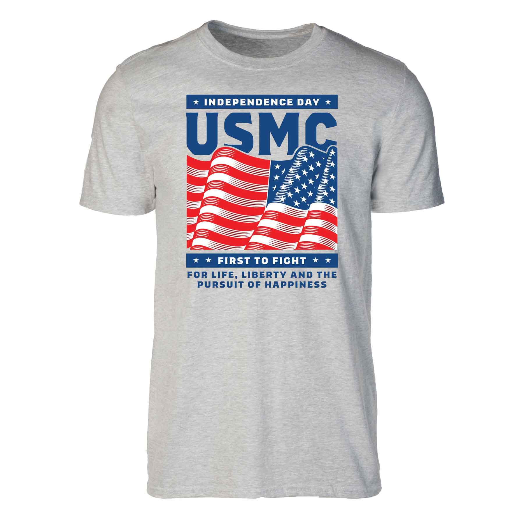 Independence Day First To Fight T-shirt - Image 2