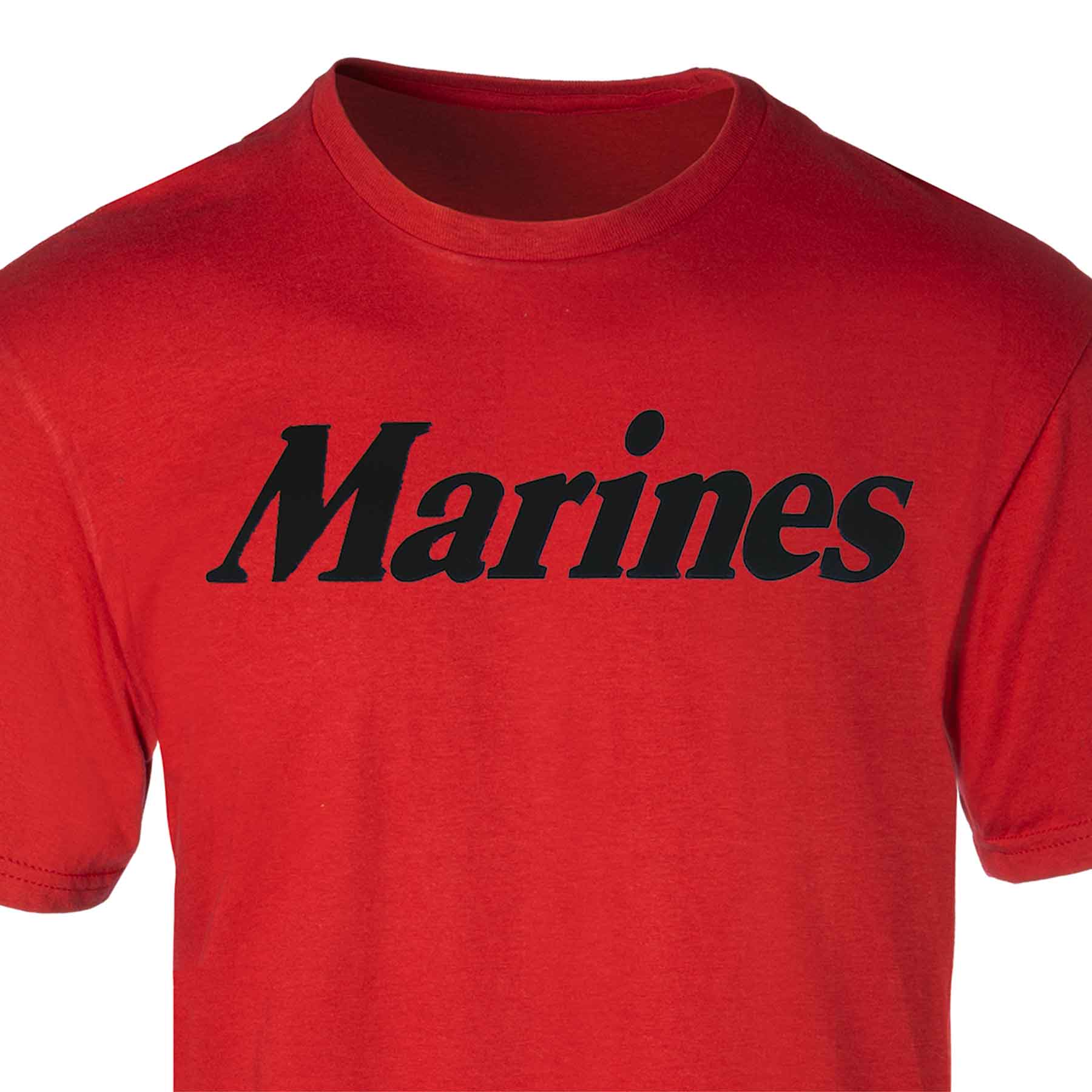 Marines T-shirt- Red