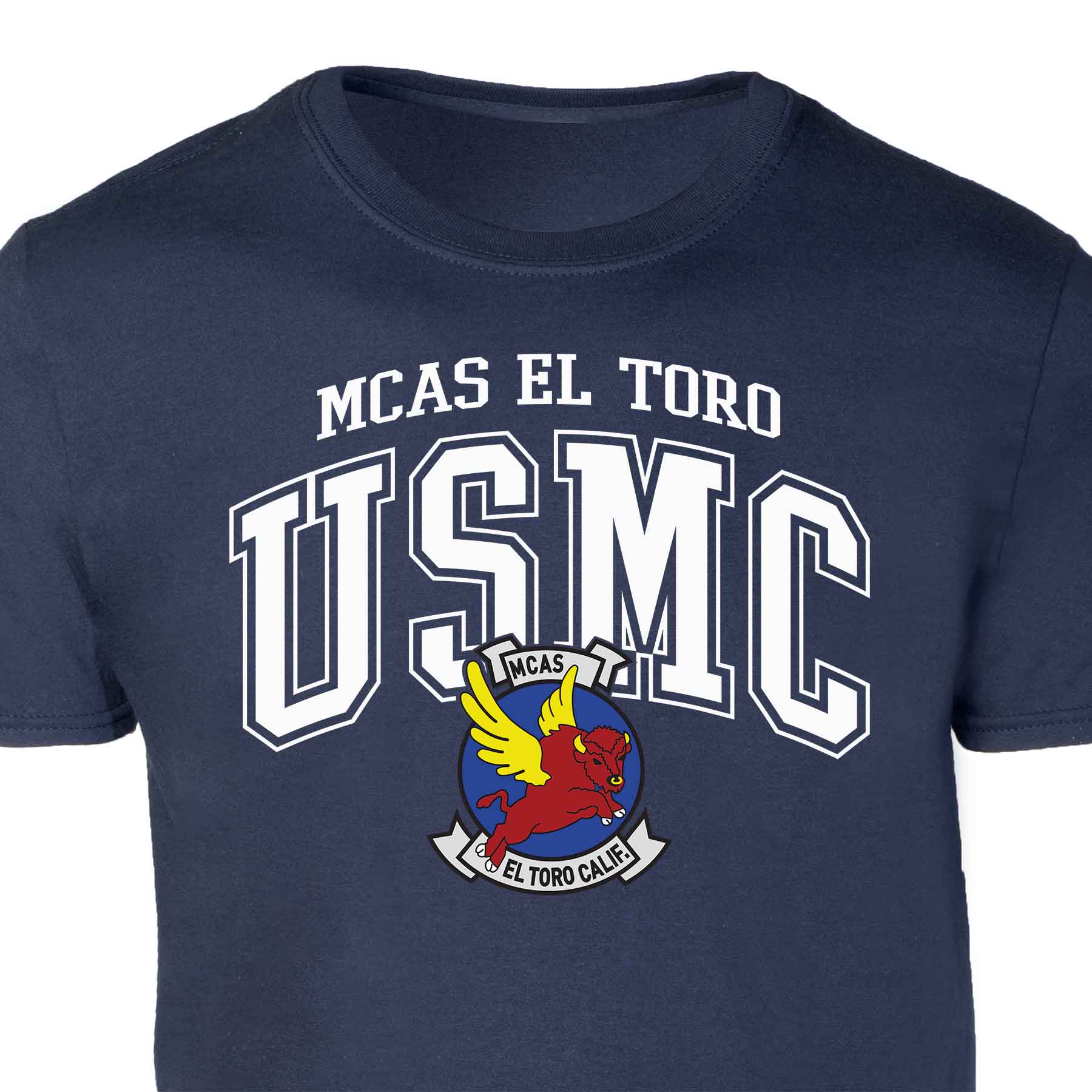 MCAS El Toro Arched Patch Graphic T-shirt - Image 5